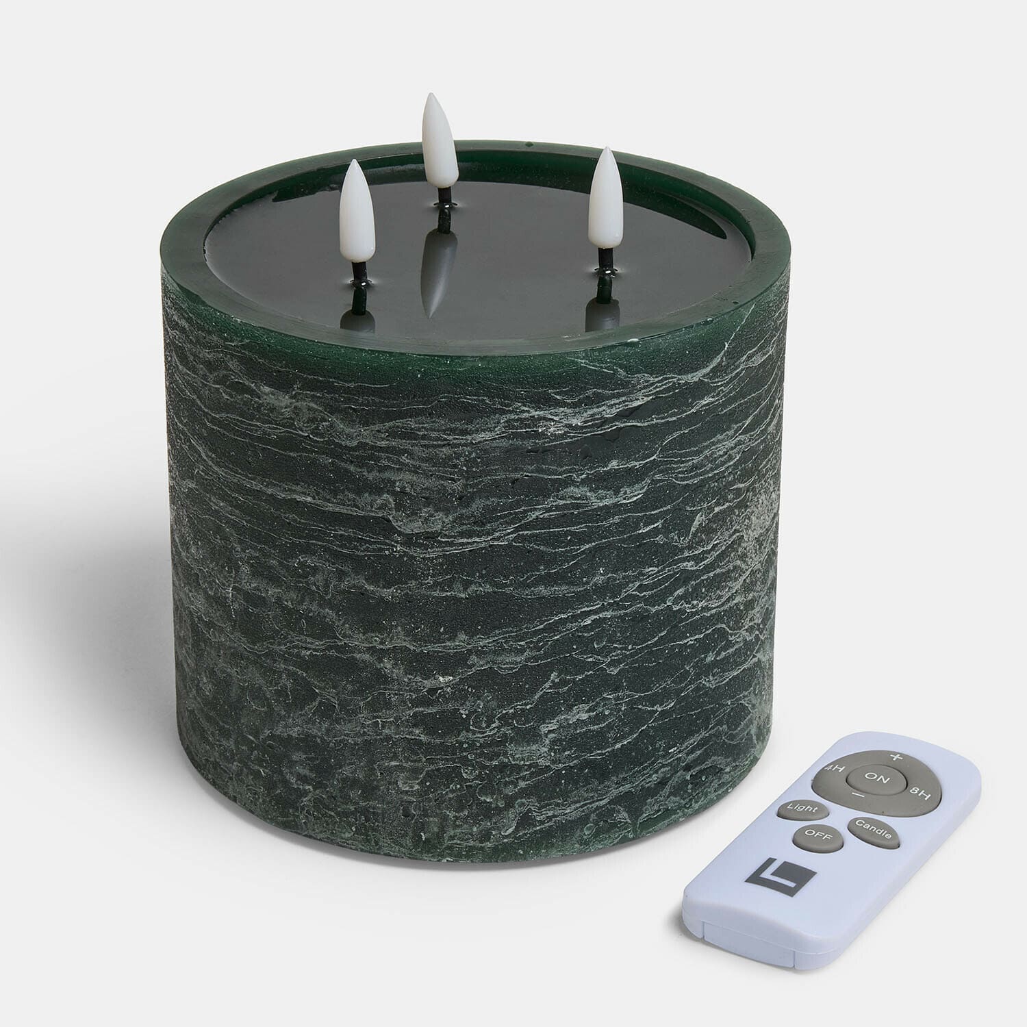 Bougie cylindrique à LED Solería
