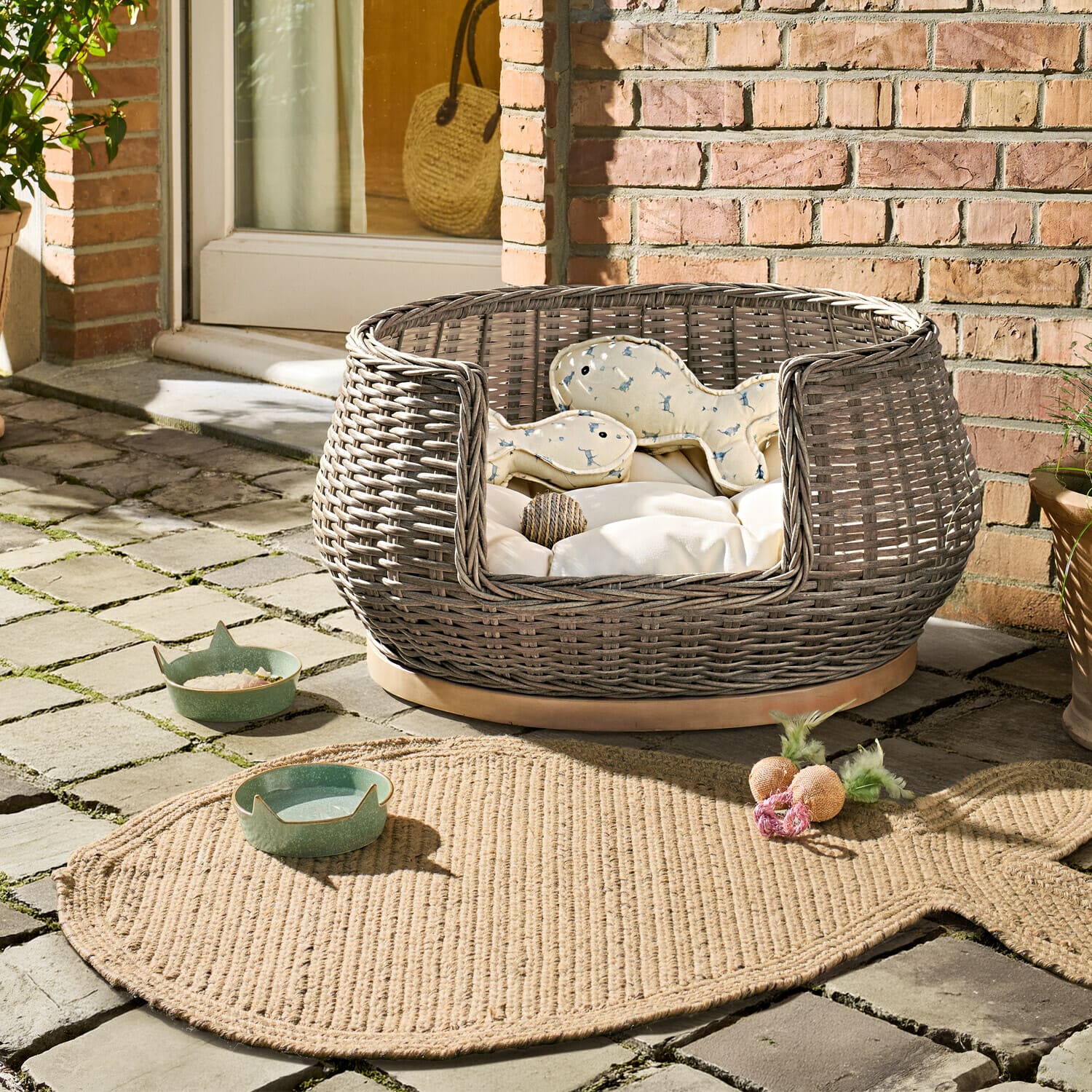 Lot de 2 gamelles Biarré