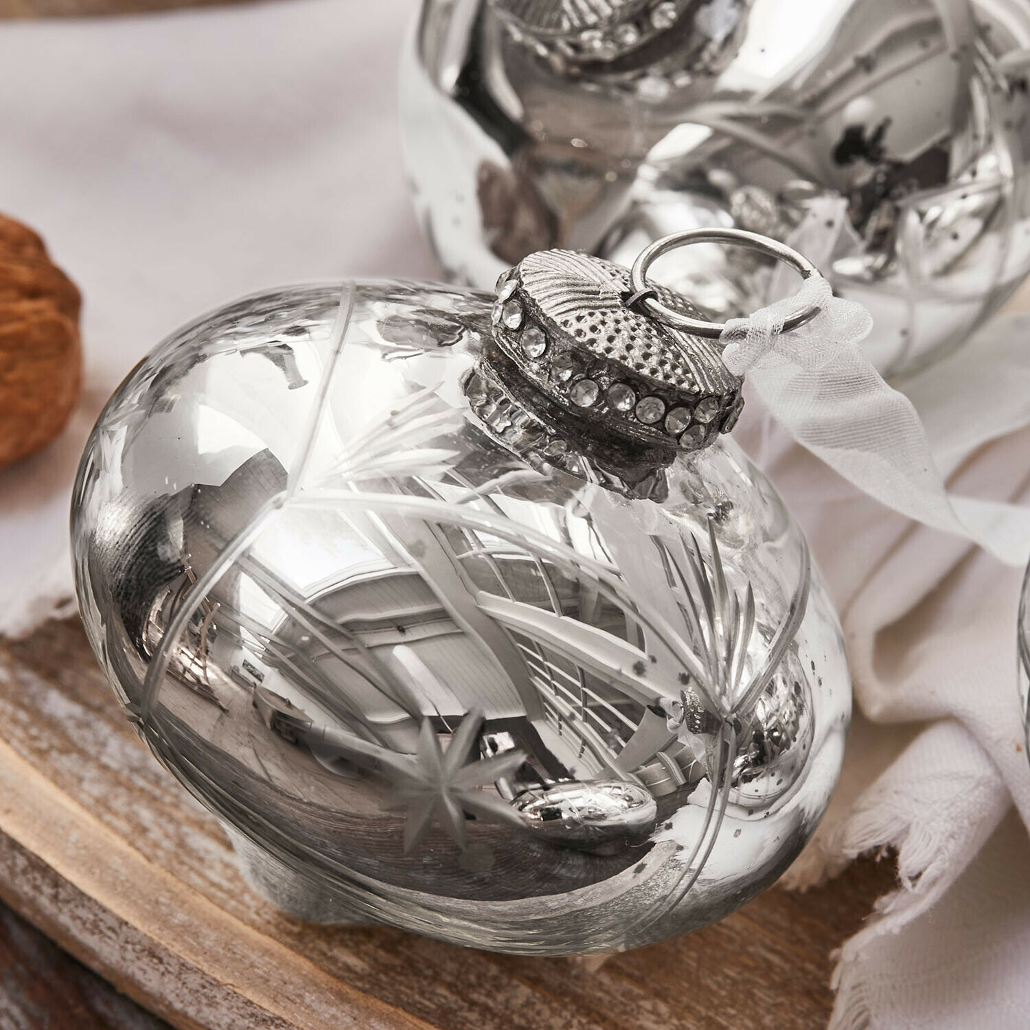 Lot de 6 décorations de Noël Cheshire