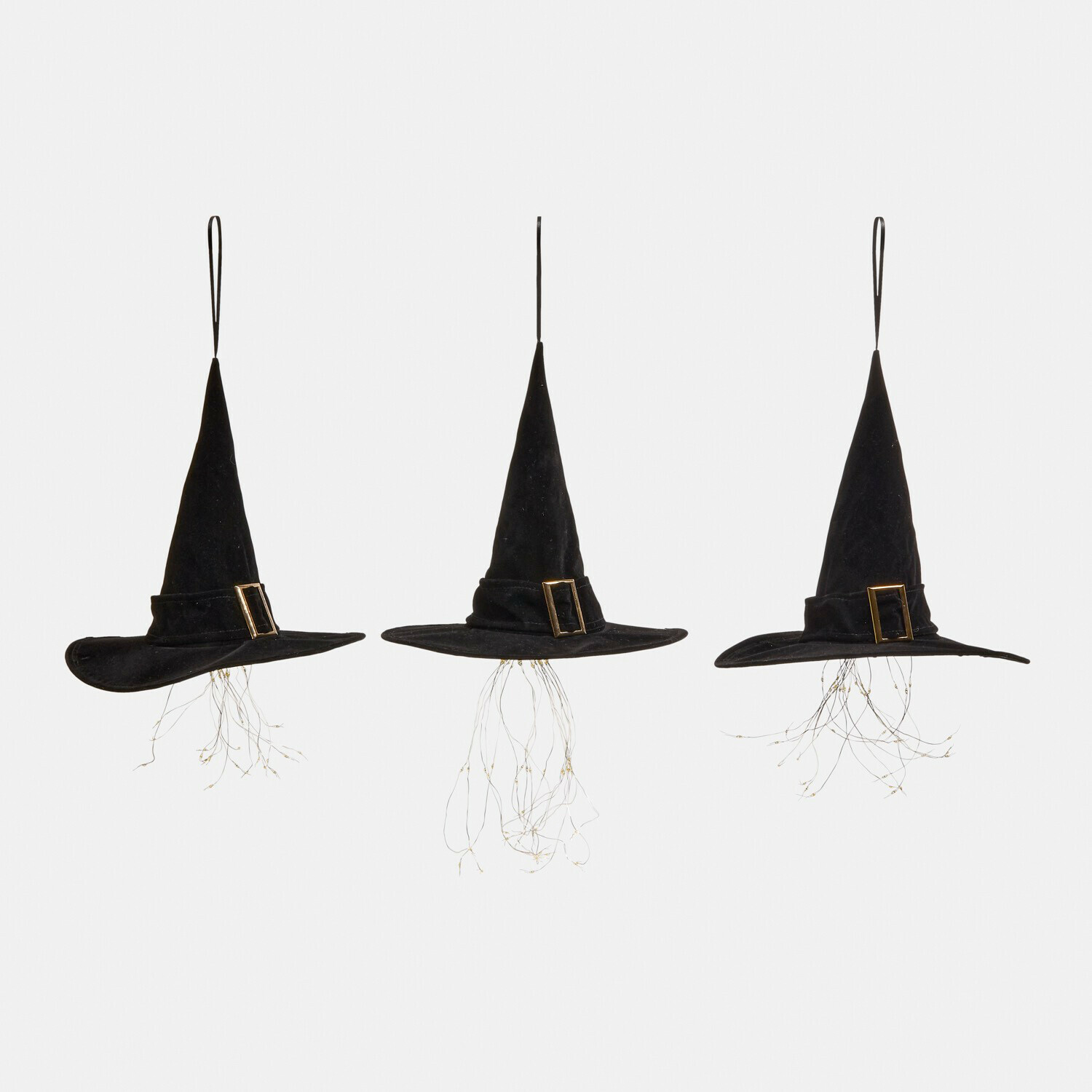 Decoratieve ledhoed set van 3 Elarwyn