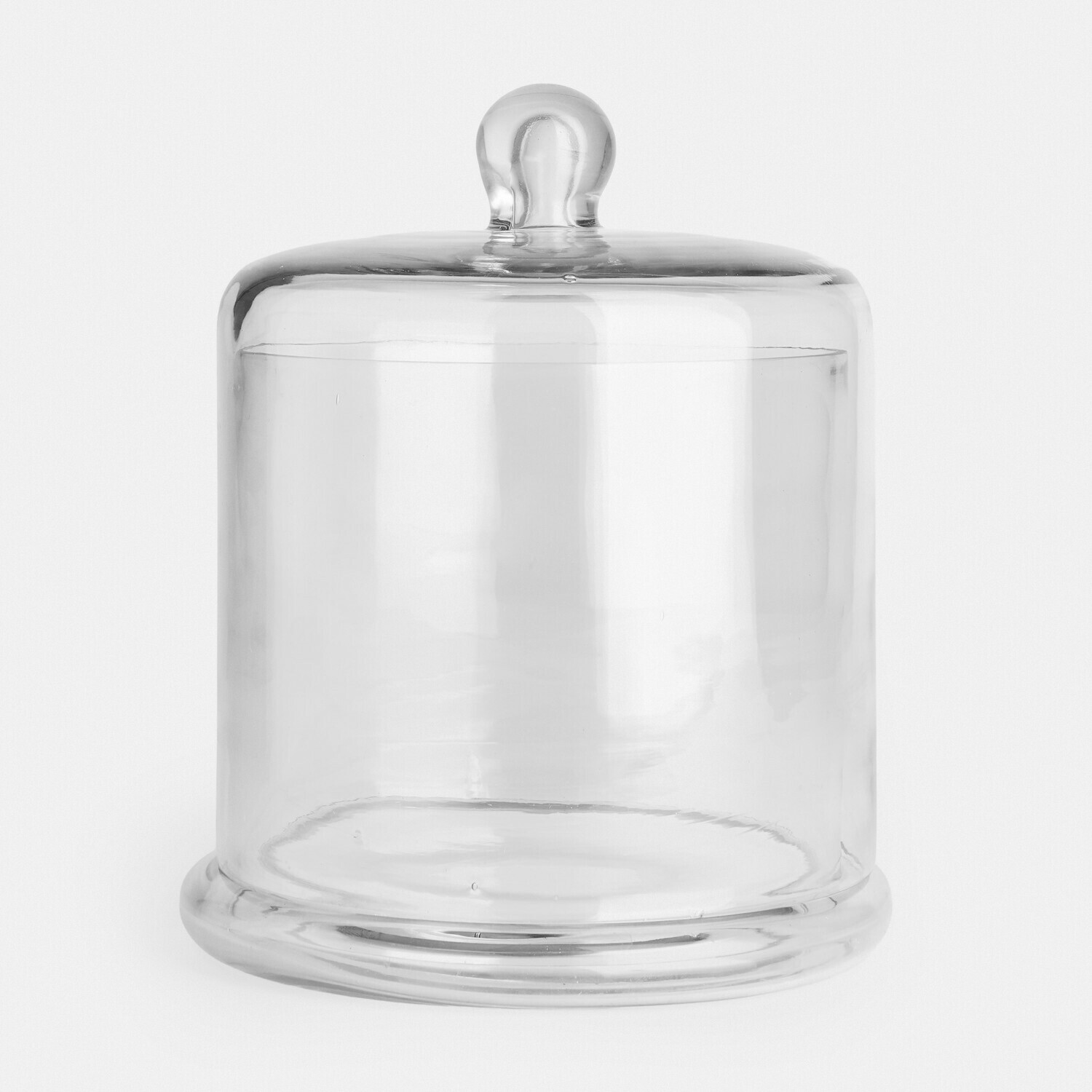 Cloche en verre Aislora Cloche en verre transparent avec poignée, idéale pour la conservation et la décoration en cuisine