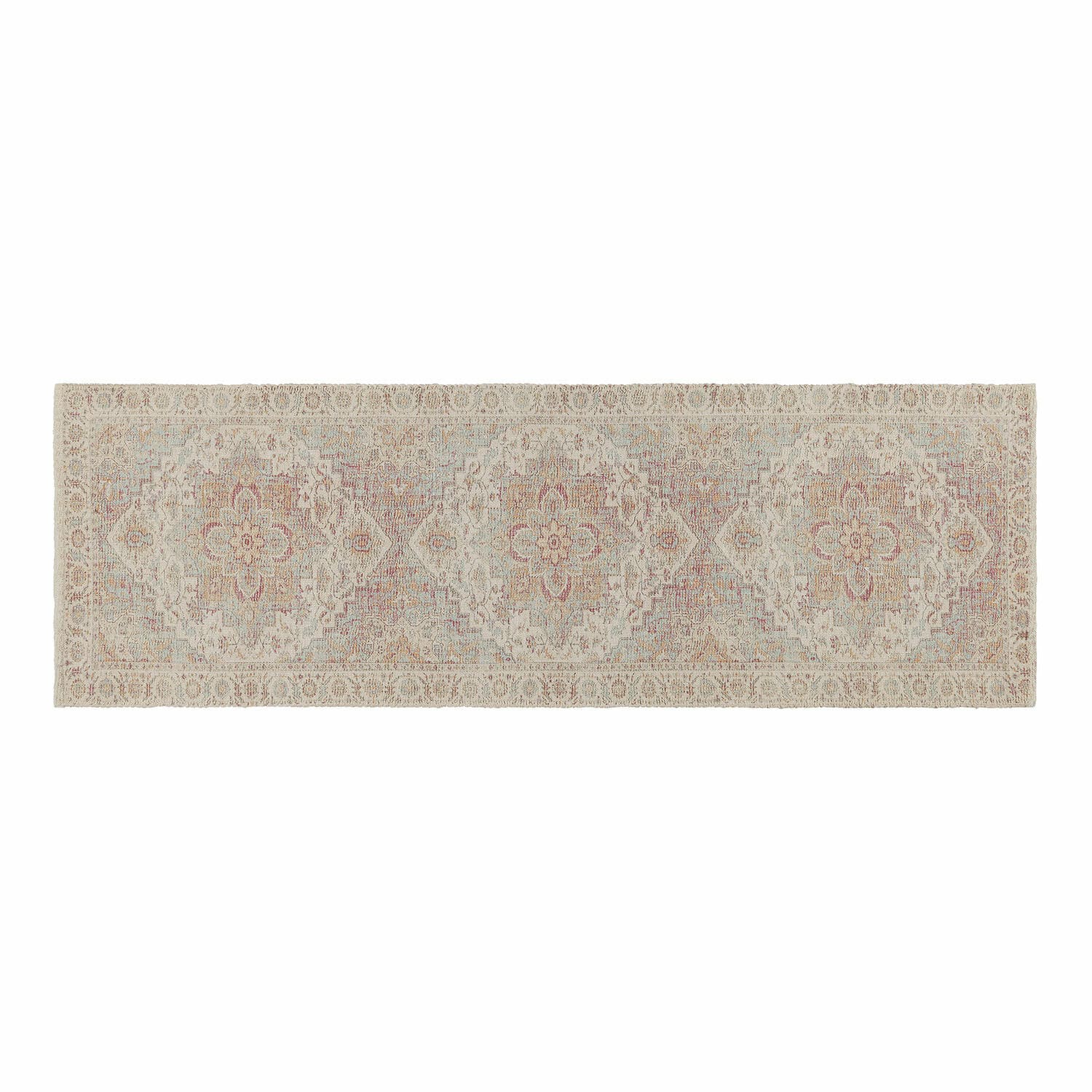 Tapis long Galavira Tapis long avec motif délicat aux couleurs pastel, parfait pour la décoration intérieure