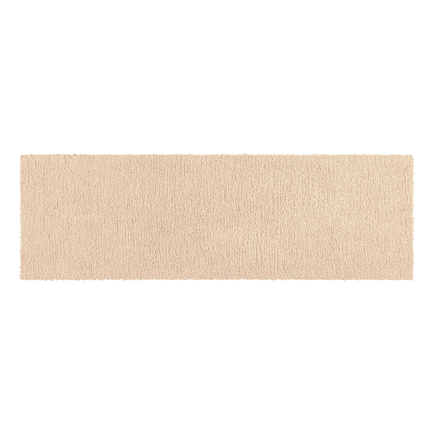 lichtbruin Lichtbruine Kaleema loper met zachte textuur, perfect voor interieurdecoratie en vloerkbescherming