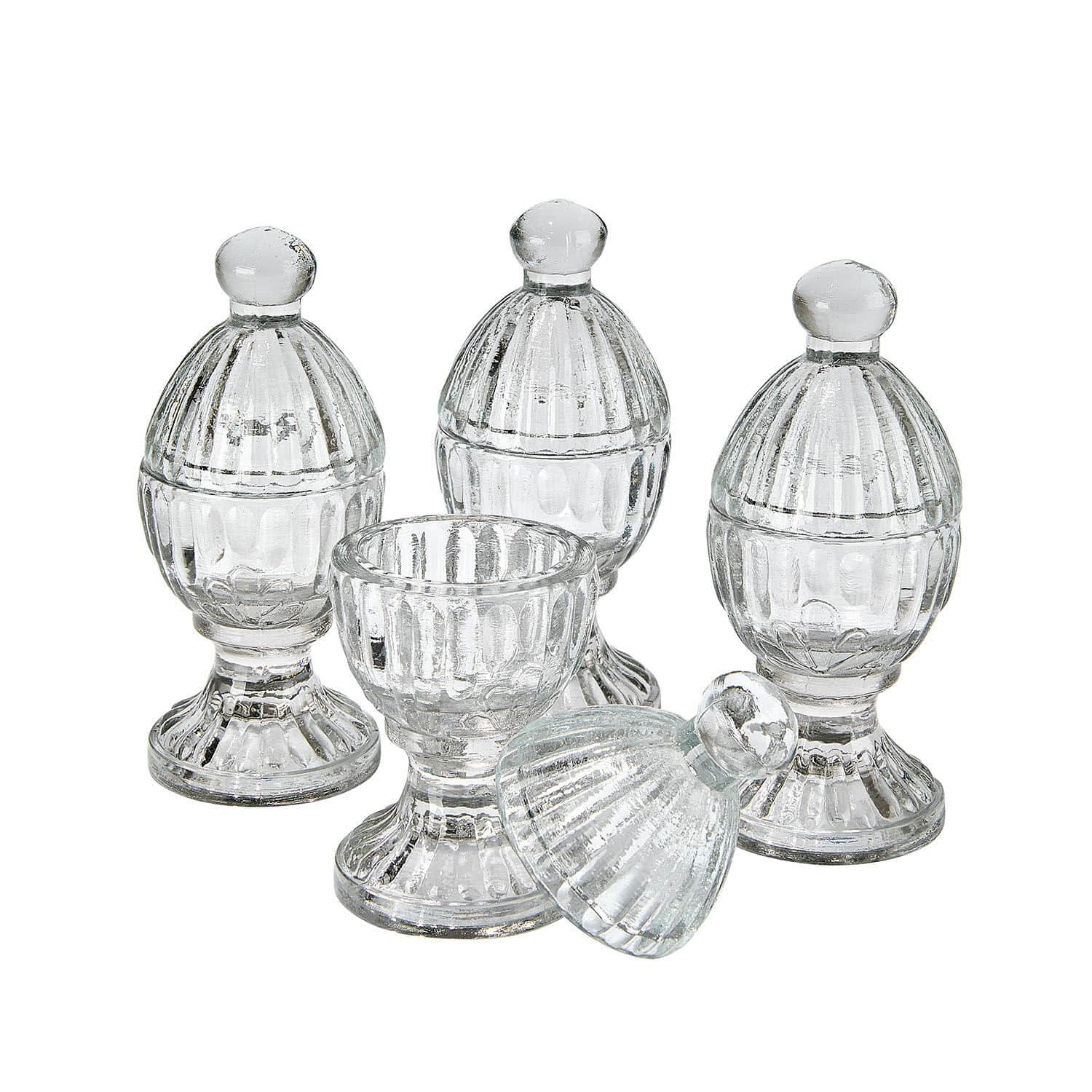 Lot de 4 coquetiers Uvirel