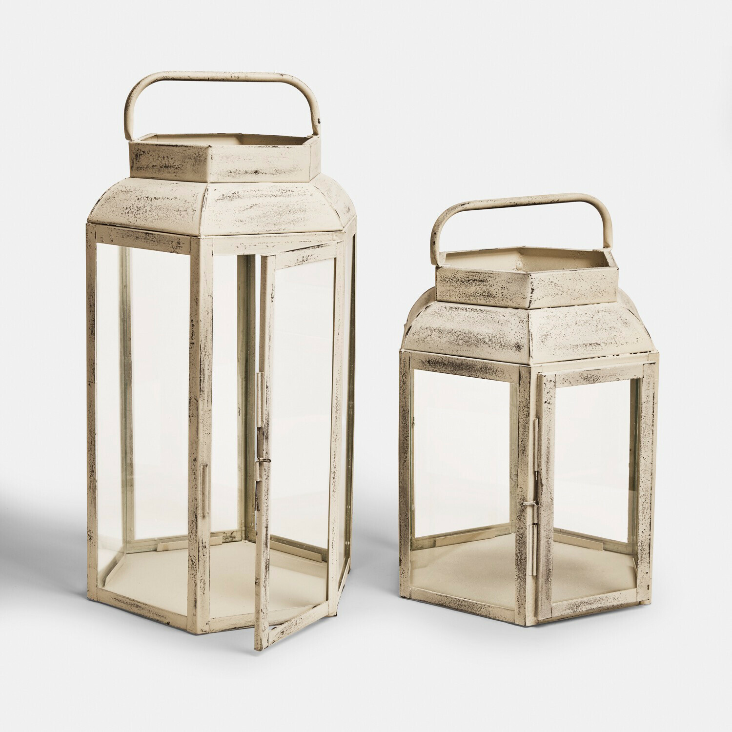 Lot de 2 lanternes Luviano Lot de 2 lanternes Luviano