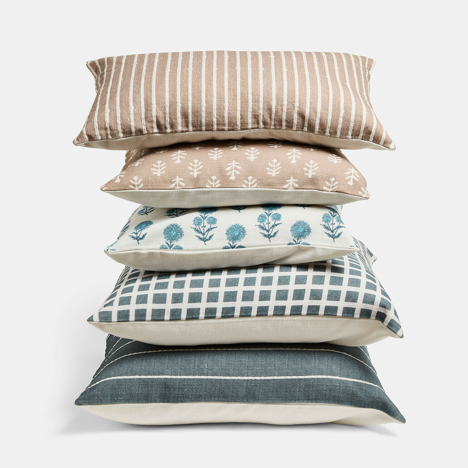 Lot de 5 housses de coussin Xantelle