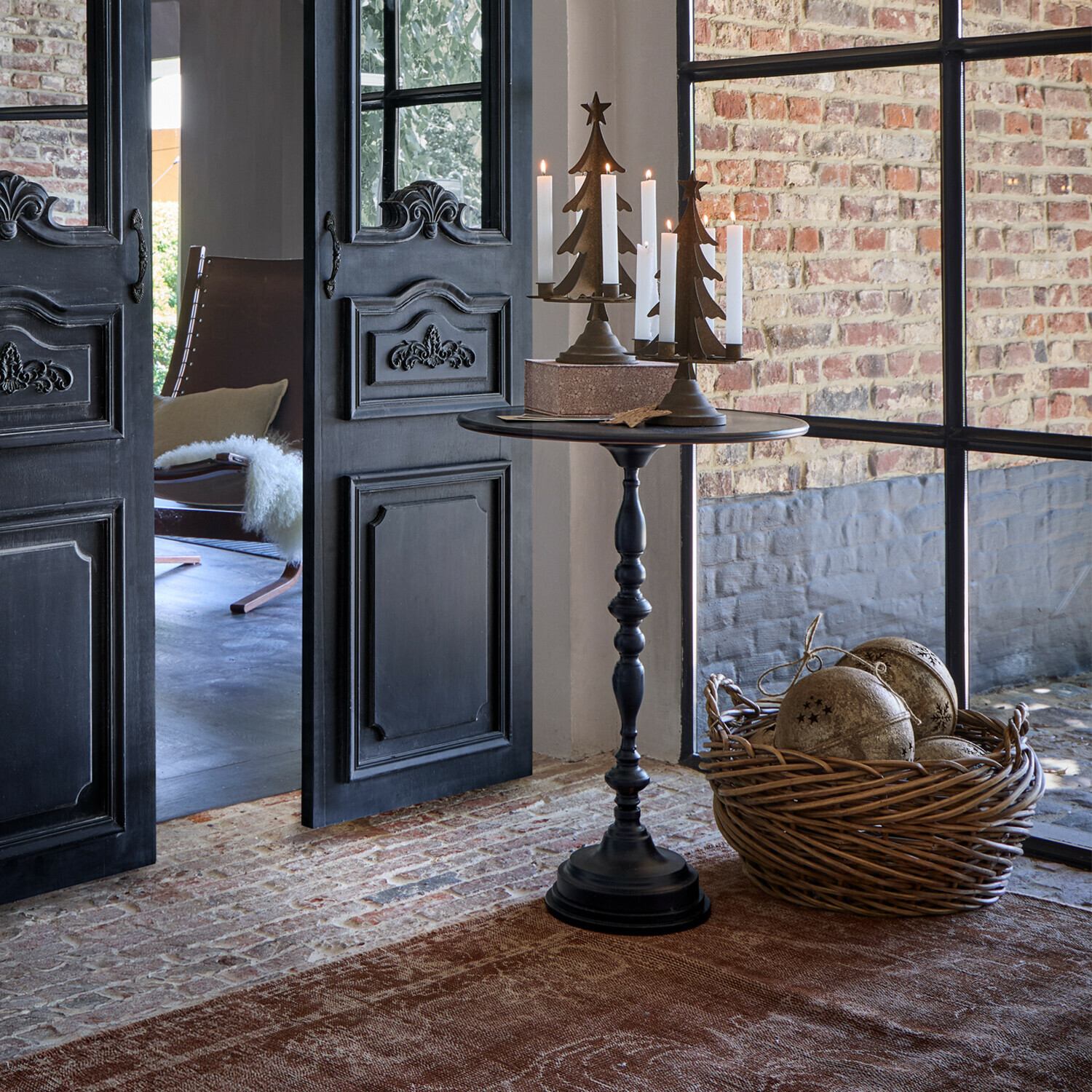 Decoratieve bol set van 4 Elyzara