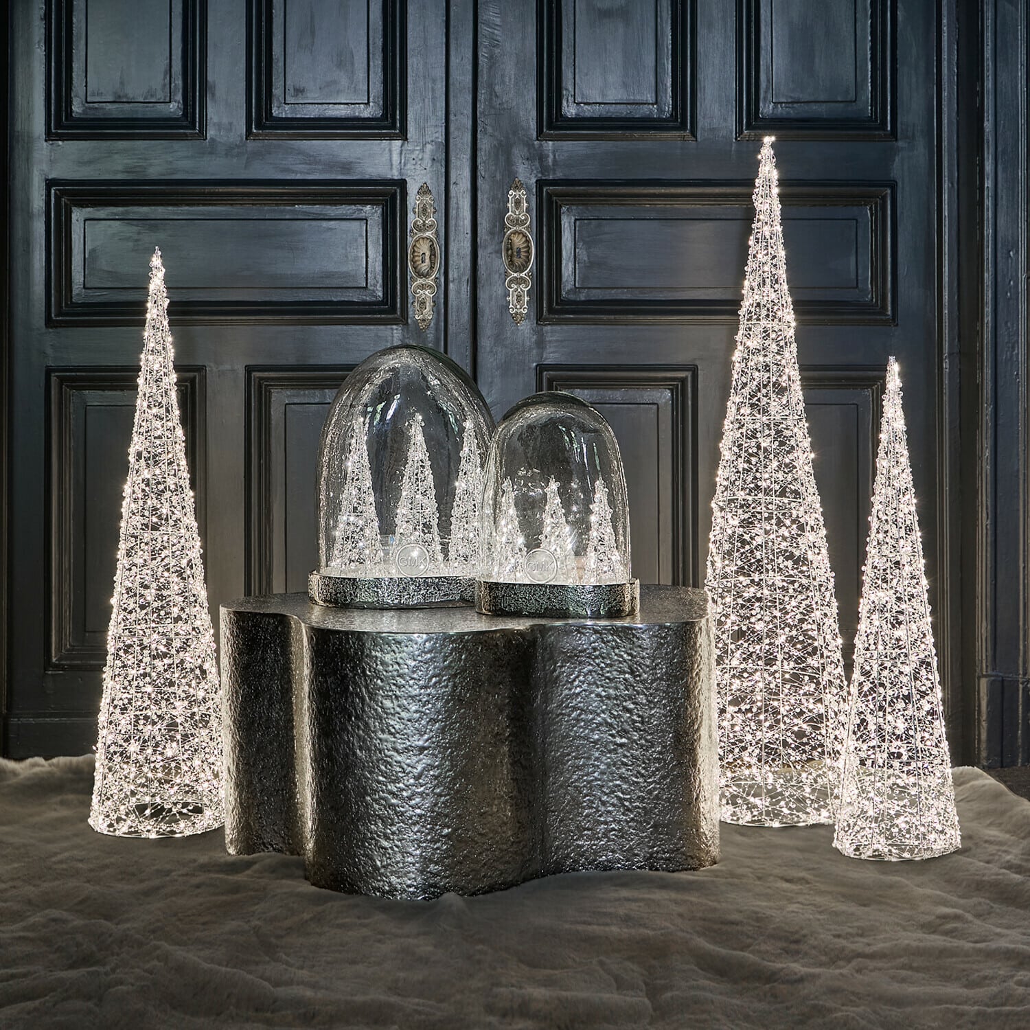 Ledkerstboompje set van 6 Féelisse