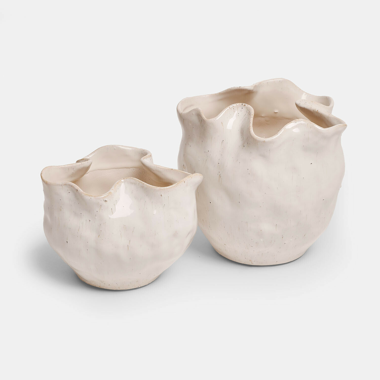 Lot de 2 cache-pots Vérolines