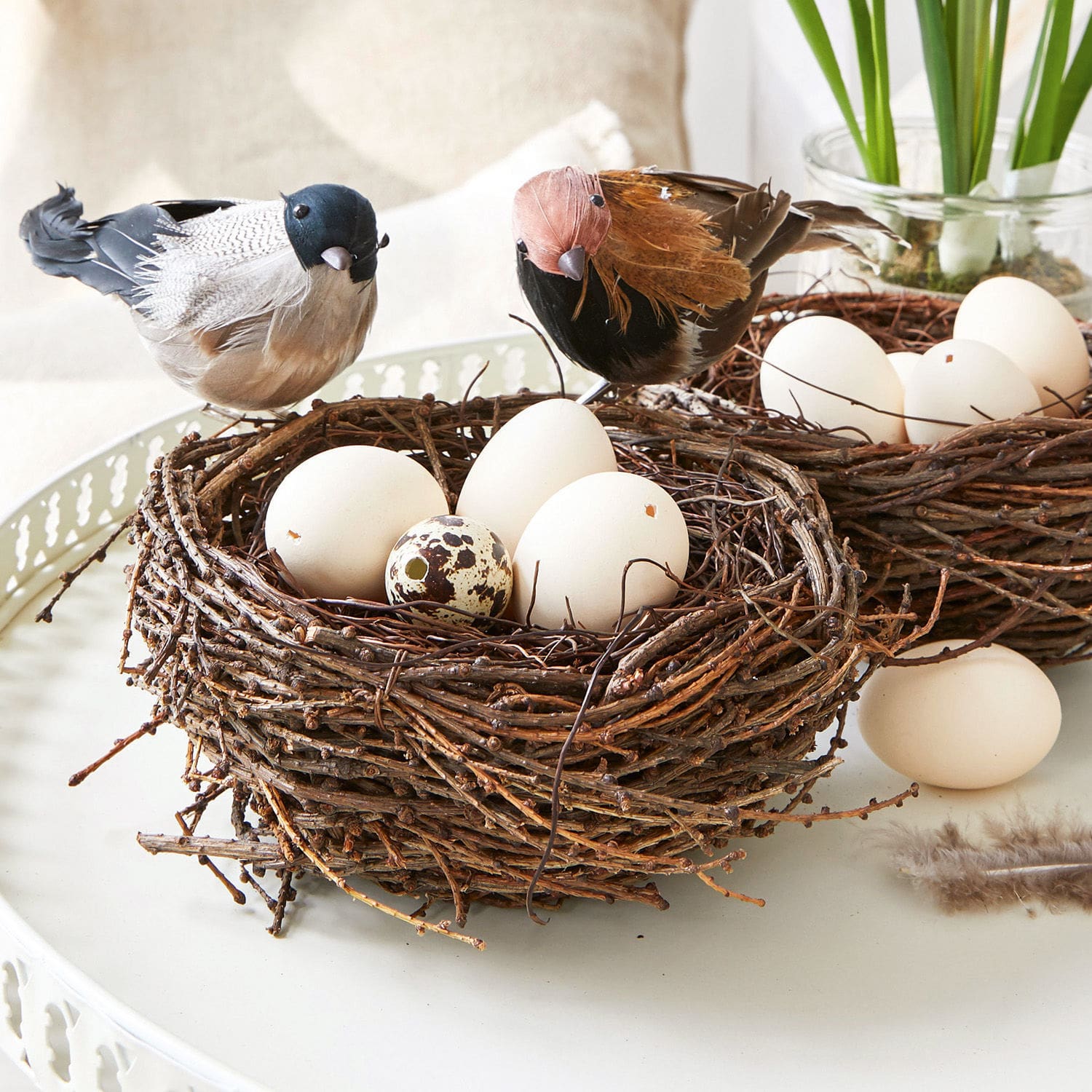 Lot de 2 nids décoratifs Libers