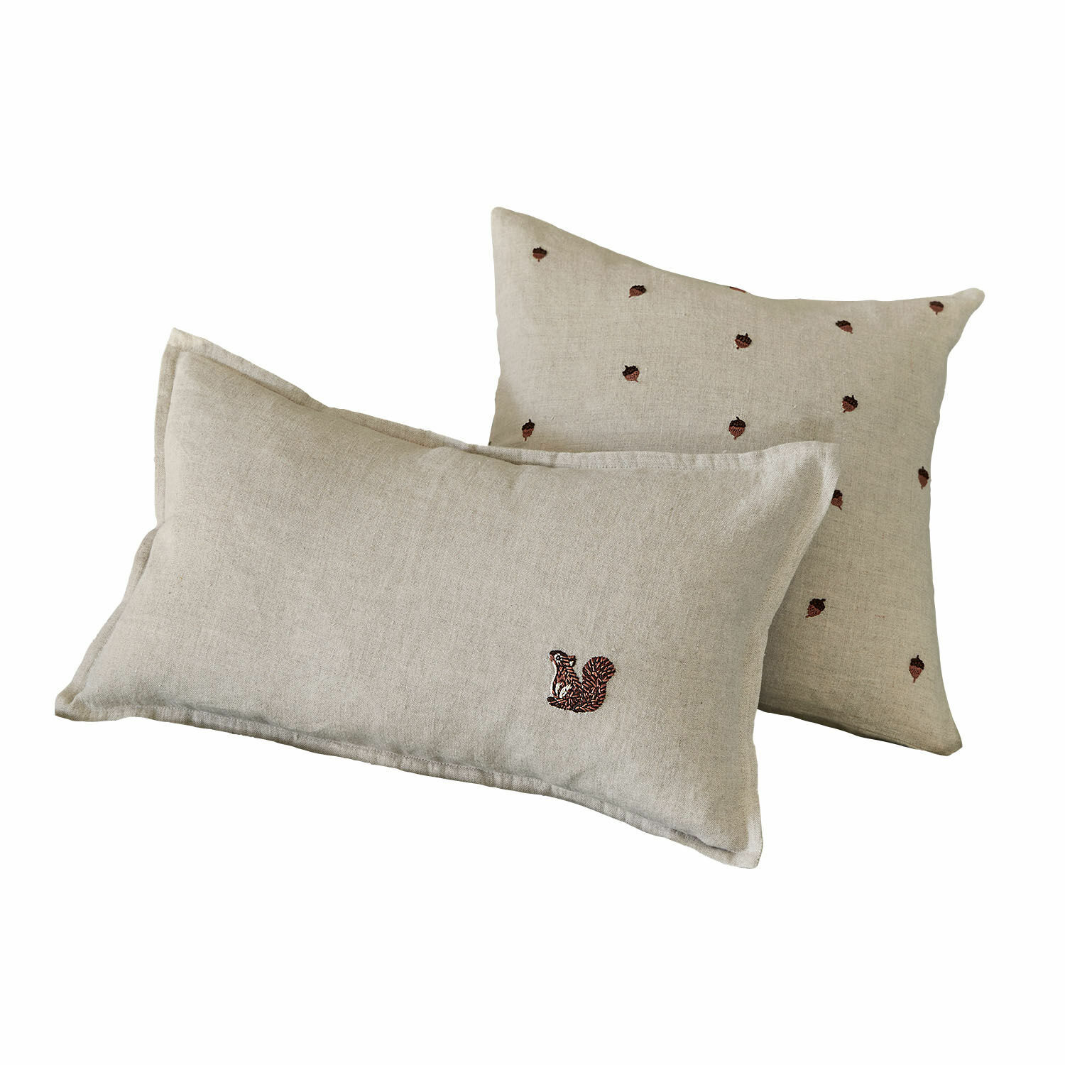 Lot de 2 housses de coussins Zanabria