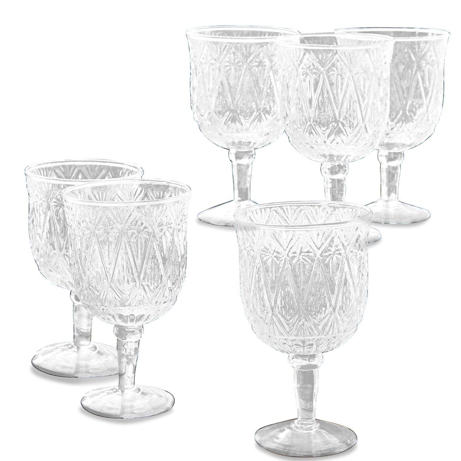 Lot de 6 verres à vin Jouissance