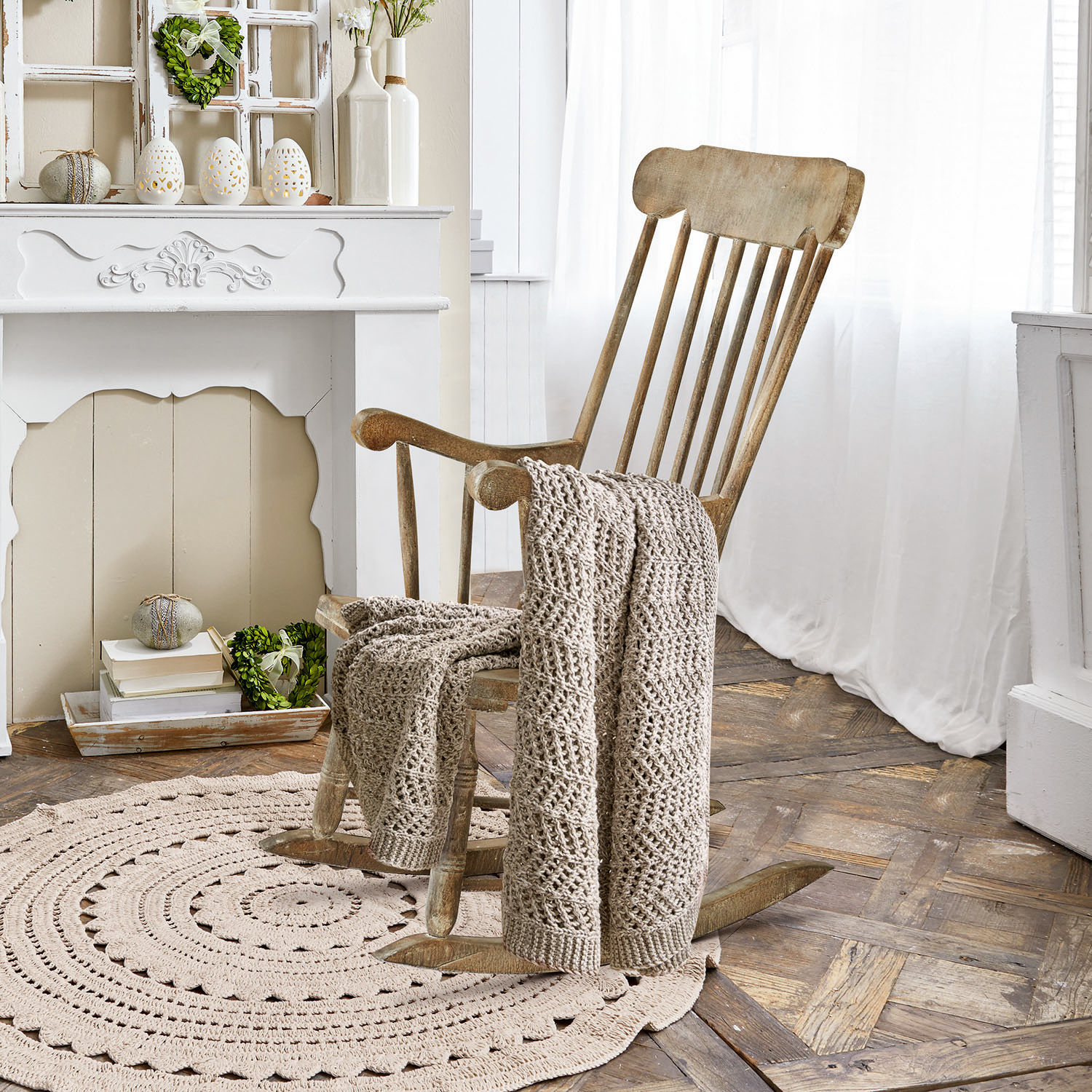 Fauteuil à bascule Adaleine