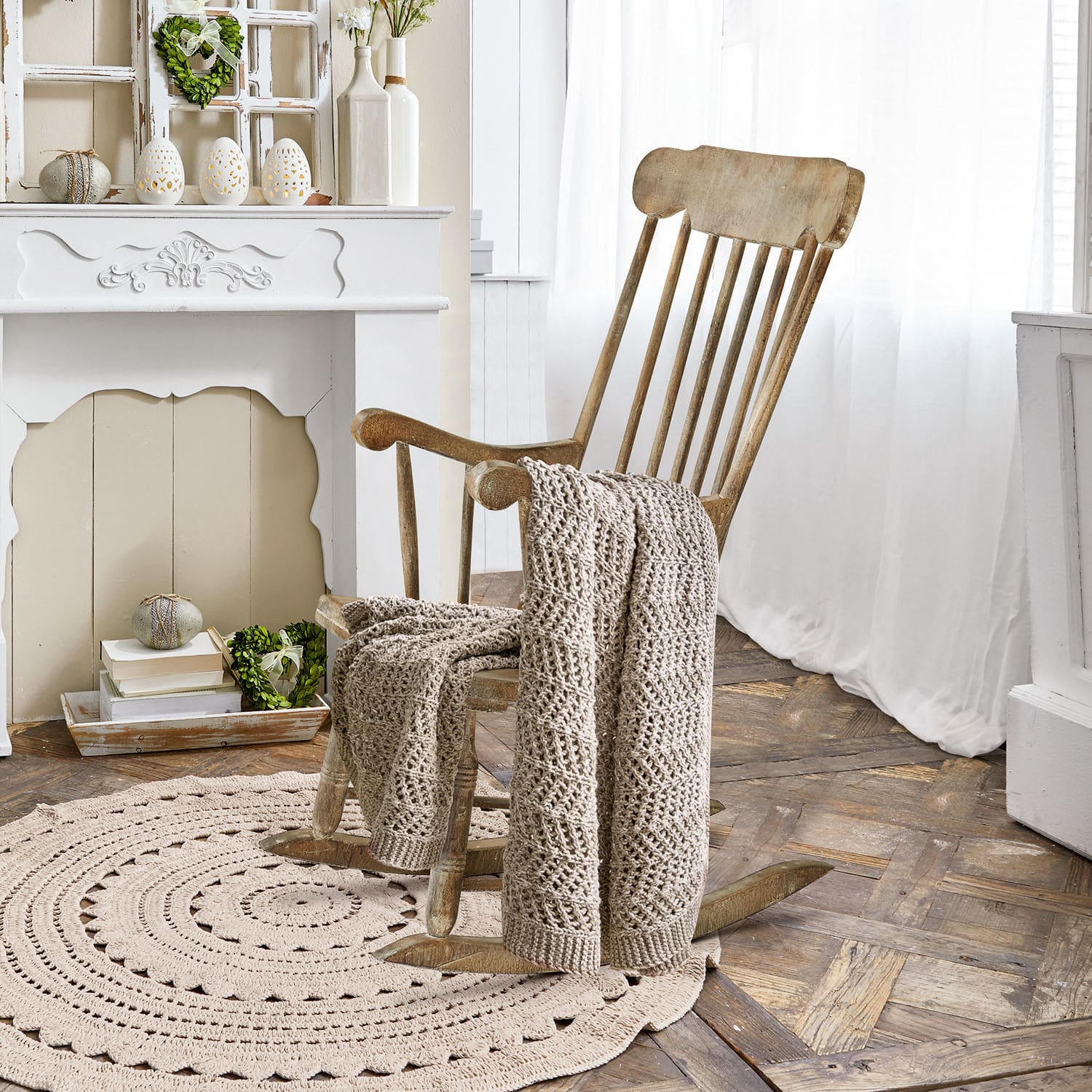 Fauteuil à bascule Adaleine