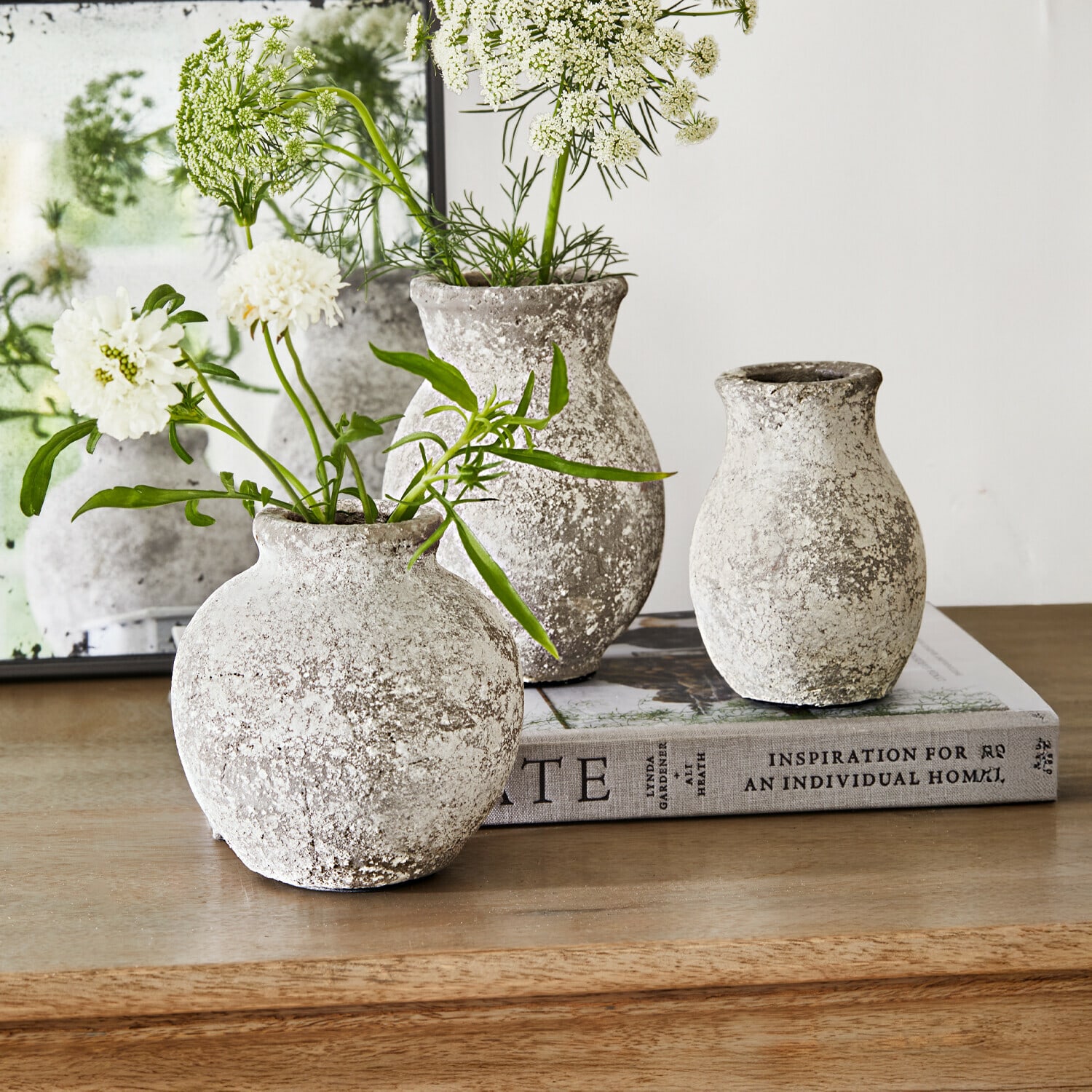 Lot de 3 vases Cerquix