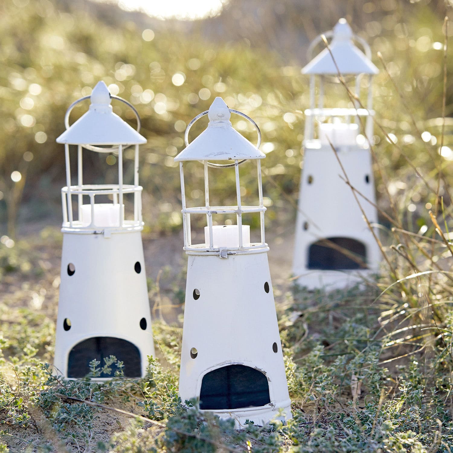 Lot de 3 photophores Pihla
