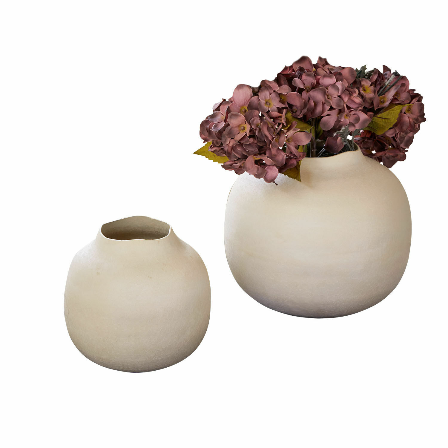 Lot de 2 vases Fleurons