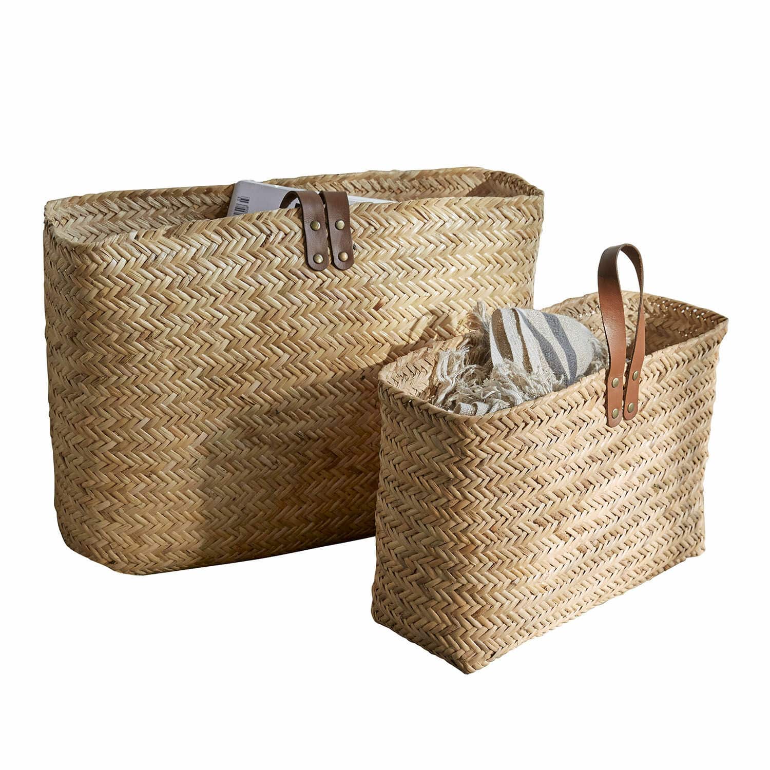 Lot de 2 corbeilles Doucelet