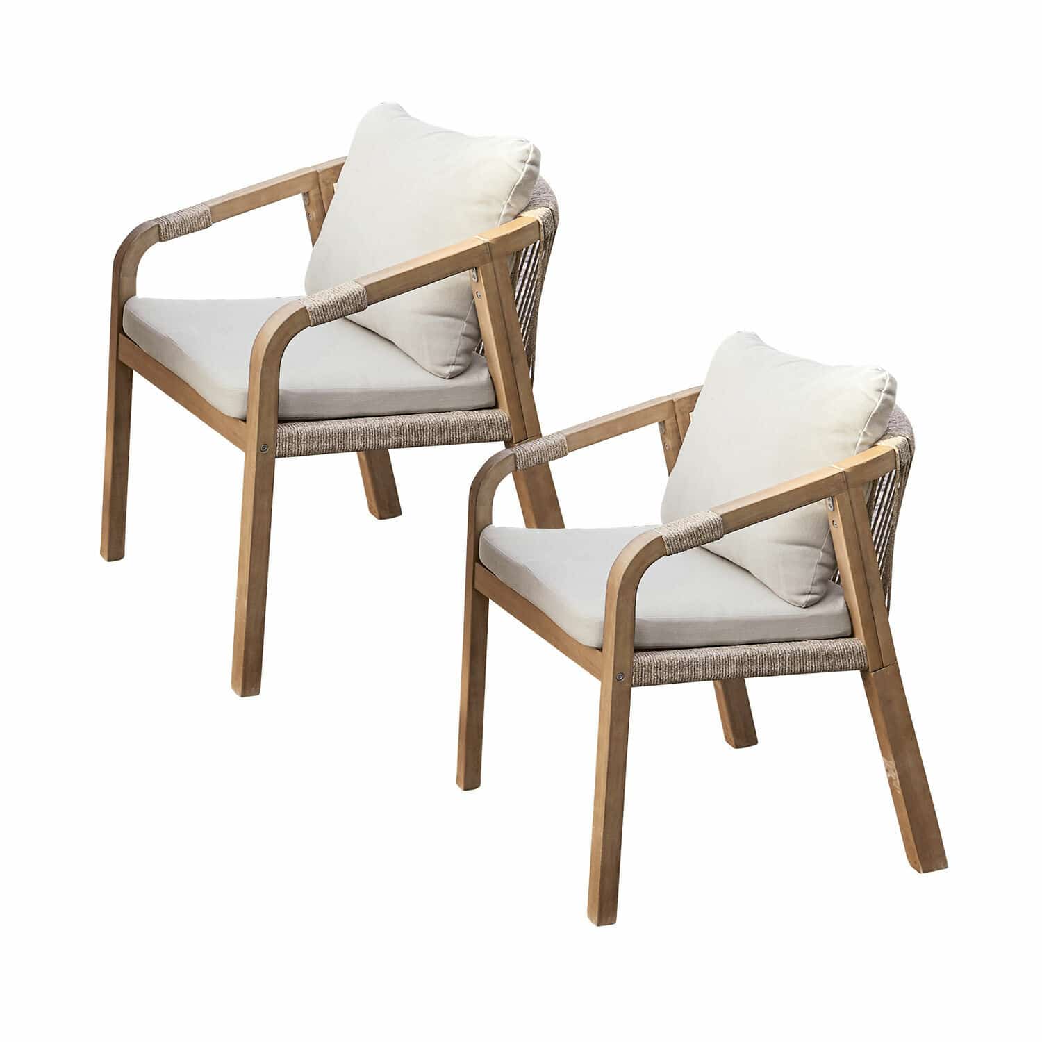 Lot de 2 chaises FSC®-100% Kennedy