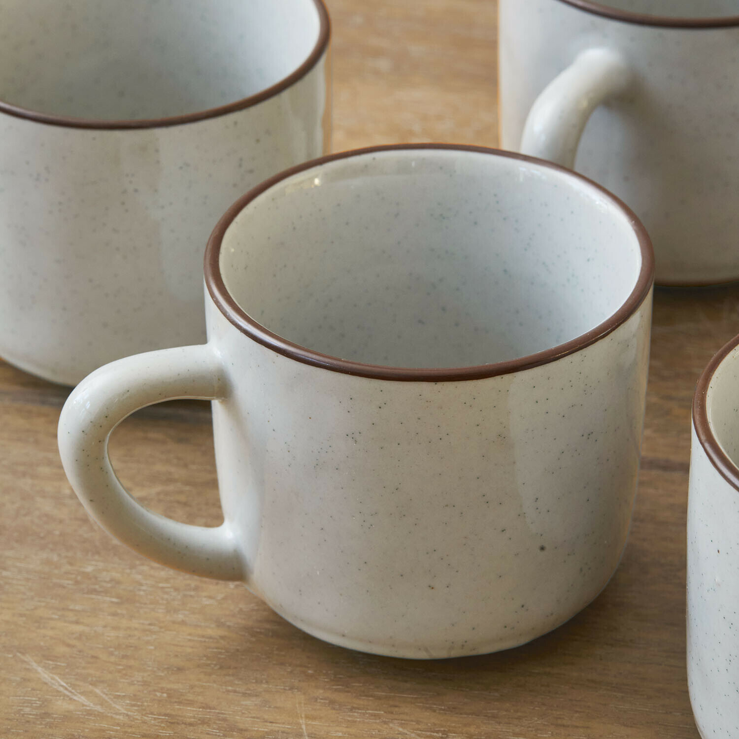 Kopje en schoteltje set van 6 Biarré