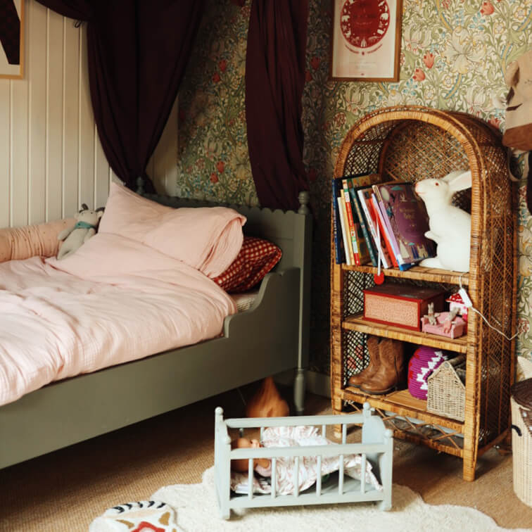 Une chambre d’enfant tout en couleurs