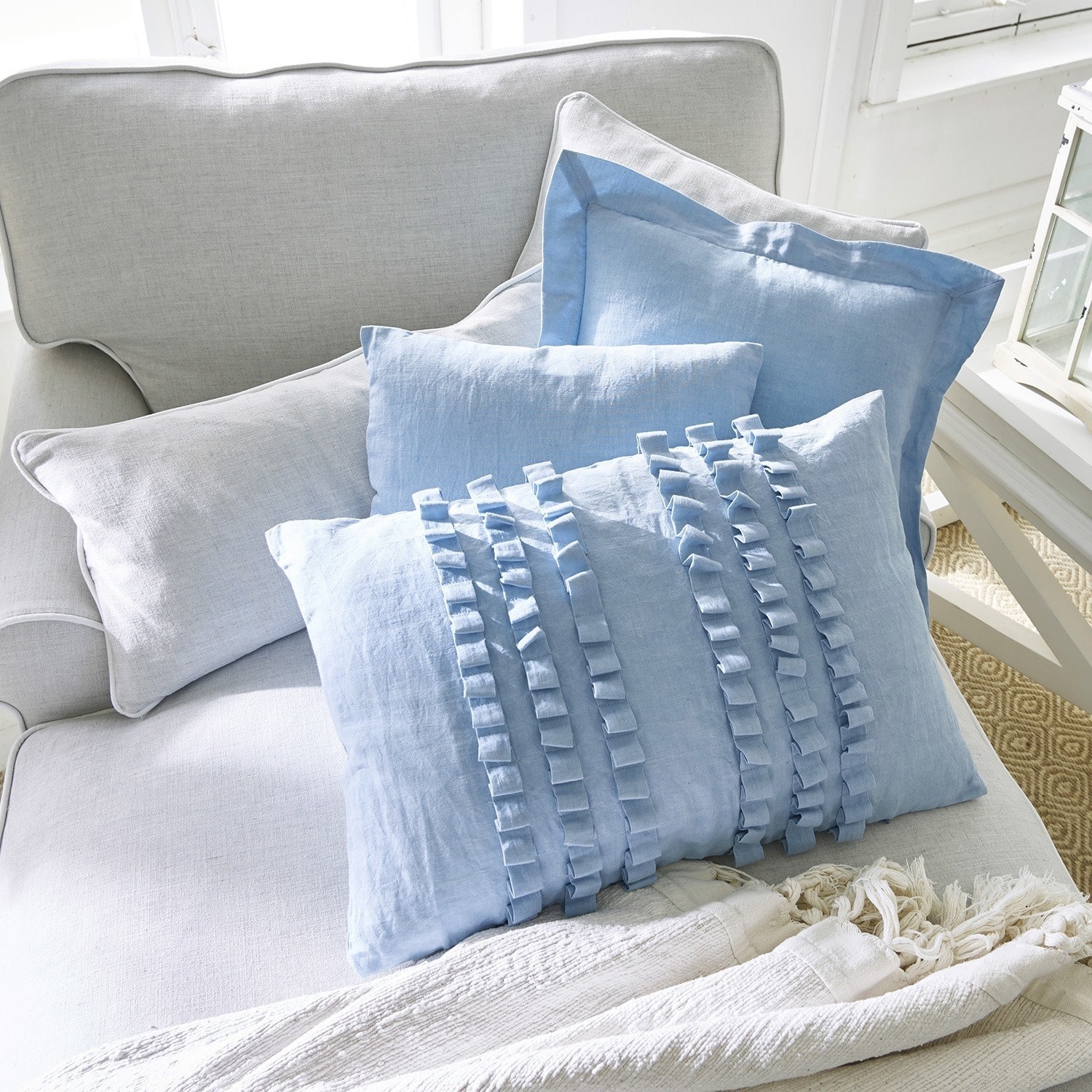 Lot de 3 coussins Saba