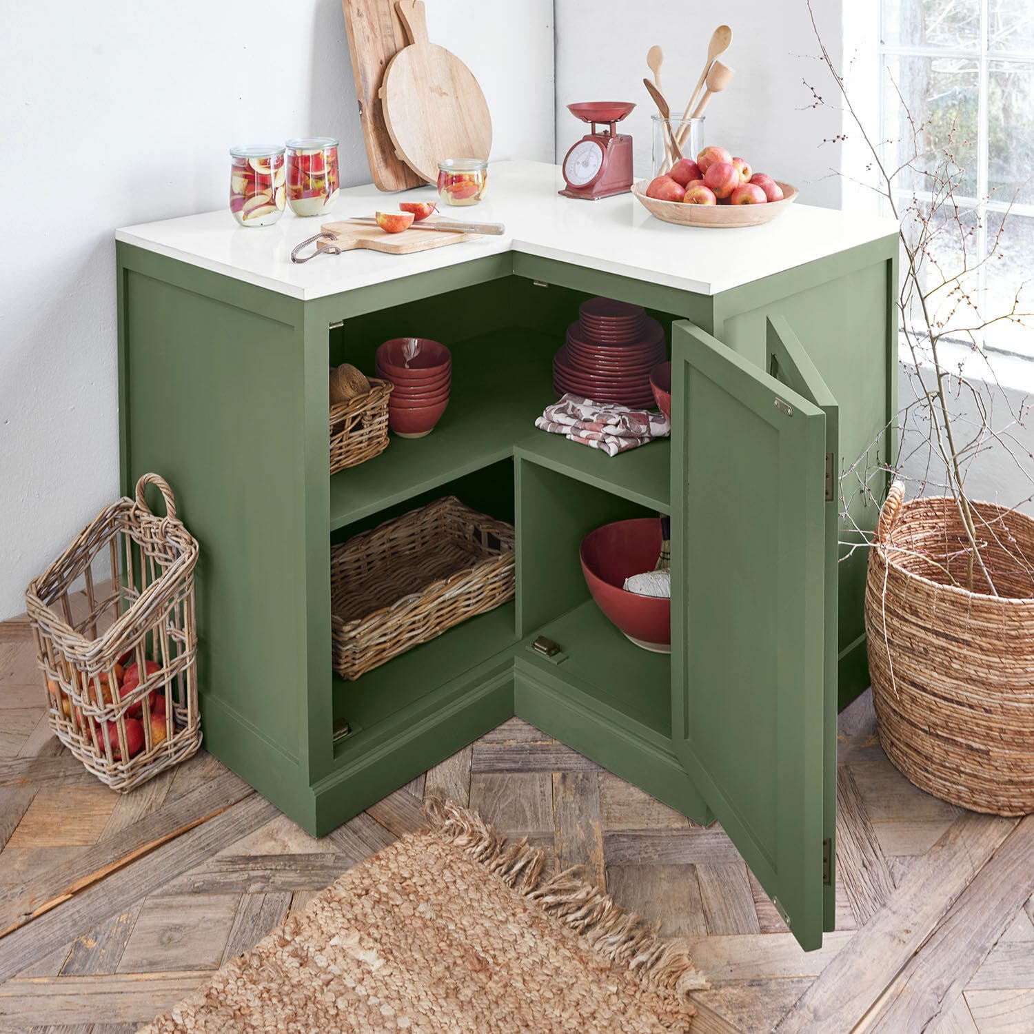 Armoire d'angle Lansbury