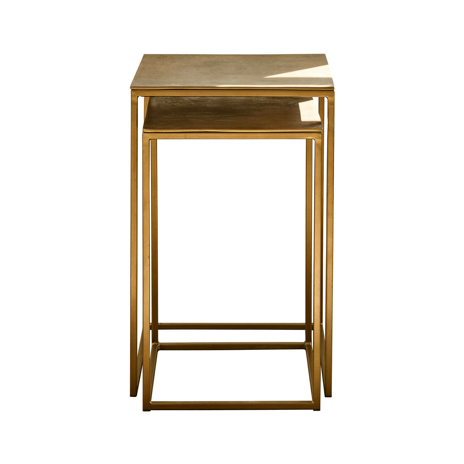 Lot de 2 tables d'appoint Olvenzo