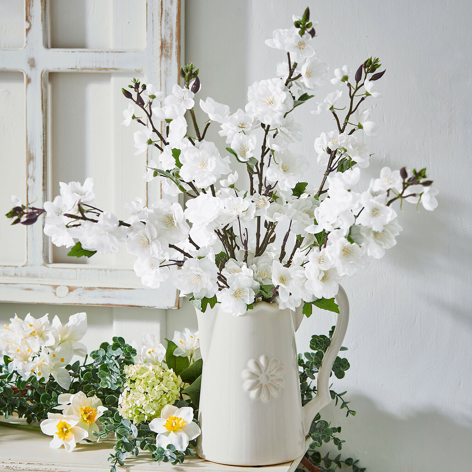 Decoratieve bloem set van 6 Bellévaut