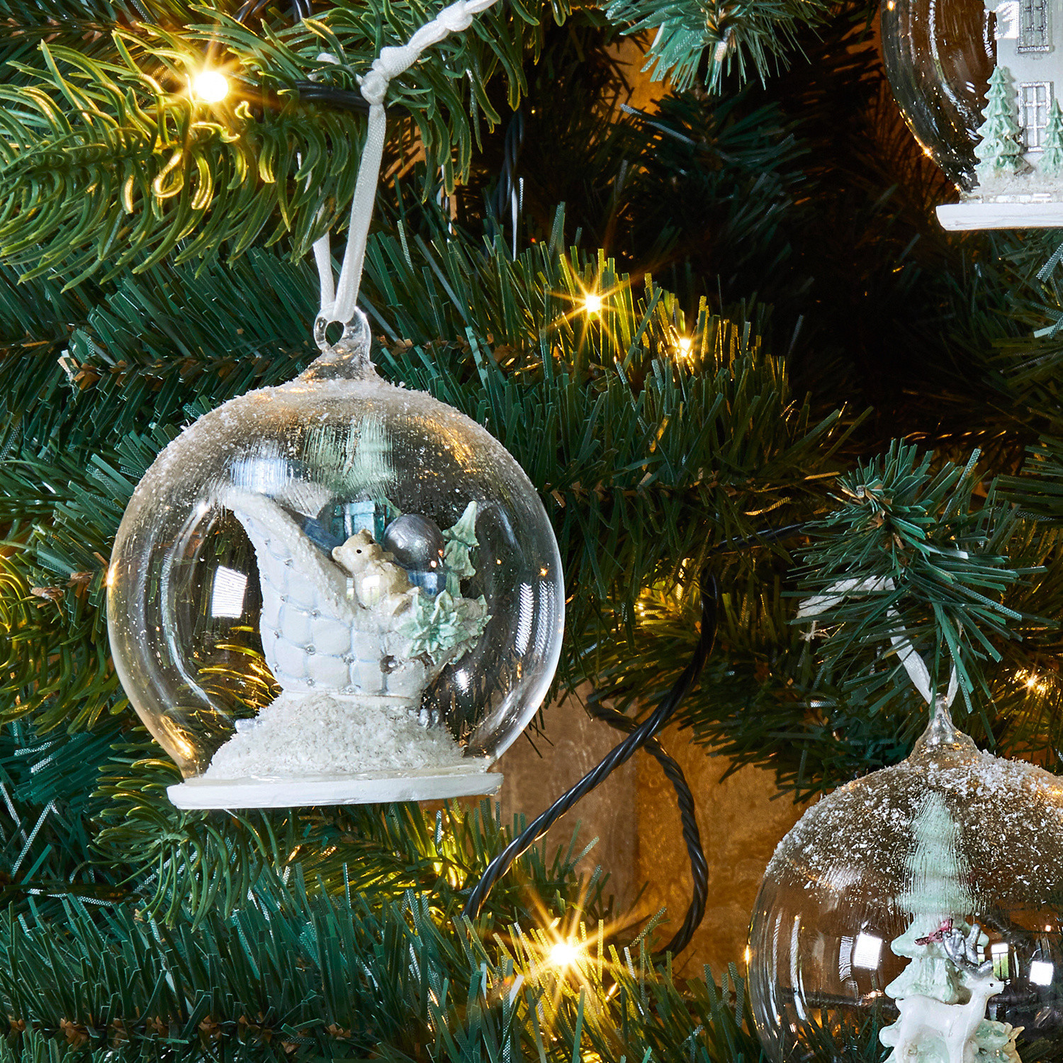 Kerstversiering set van 3 Winterland