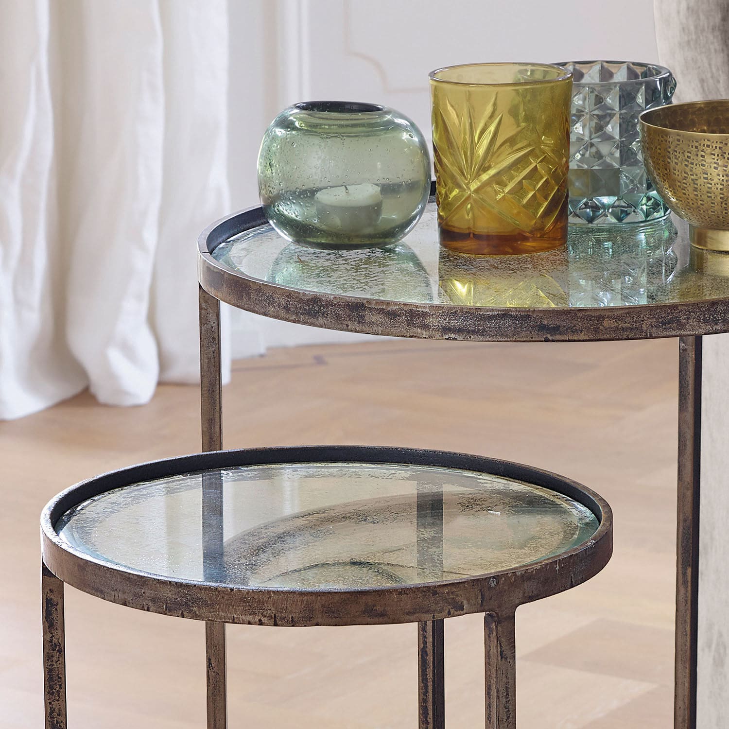 Bijzettafel set van 2 Manda