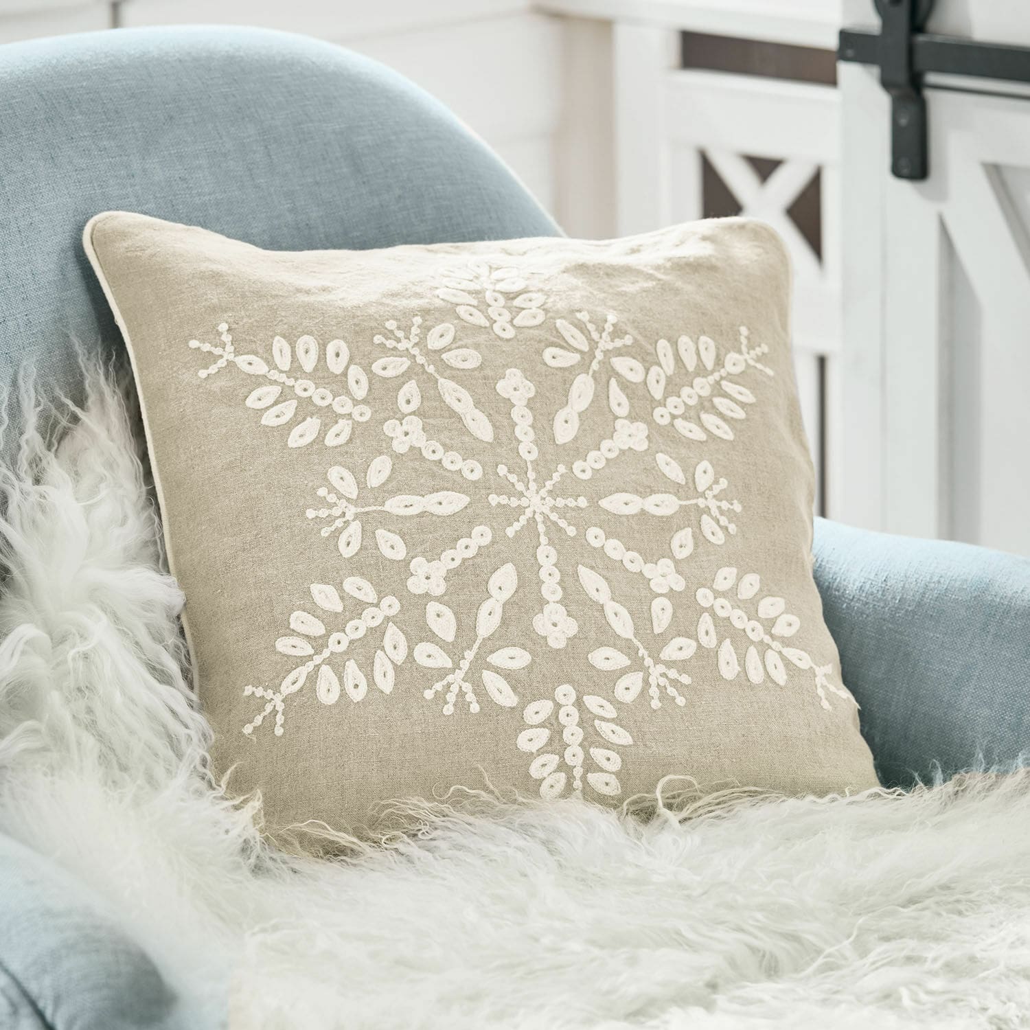 Housse de coussin Snowflake