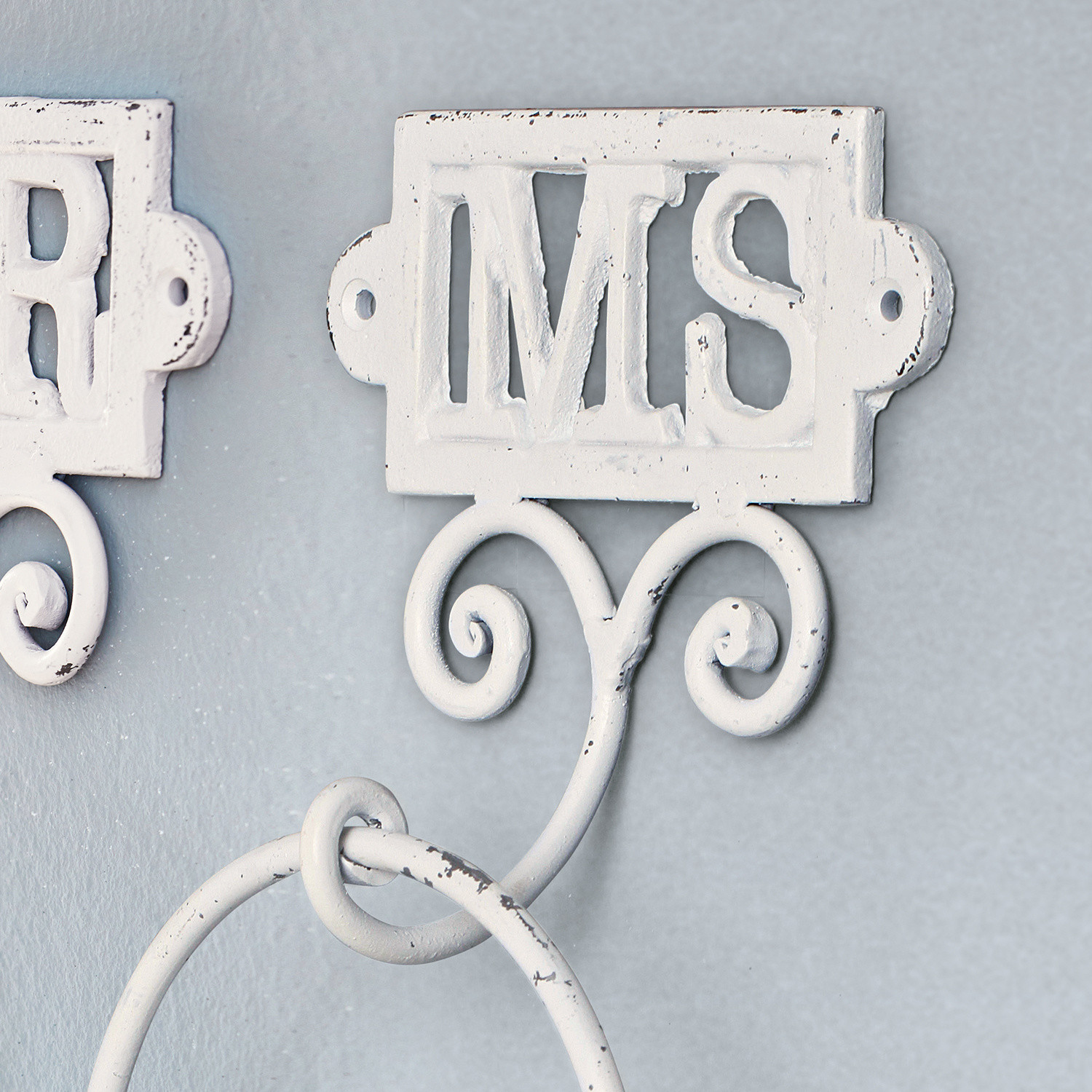 Lot de 2 porte-serviettes Vitrolles