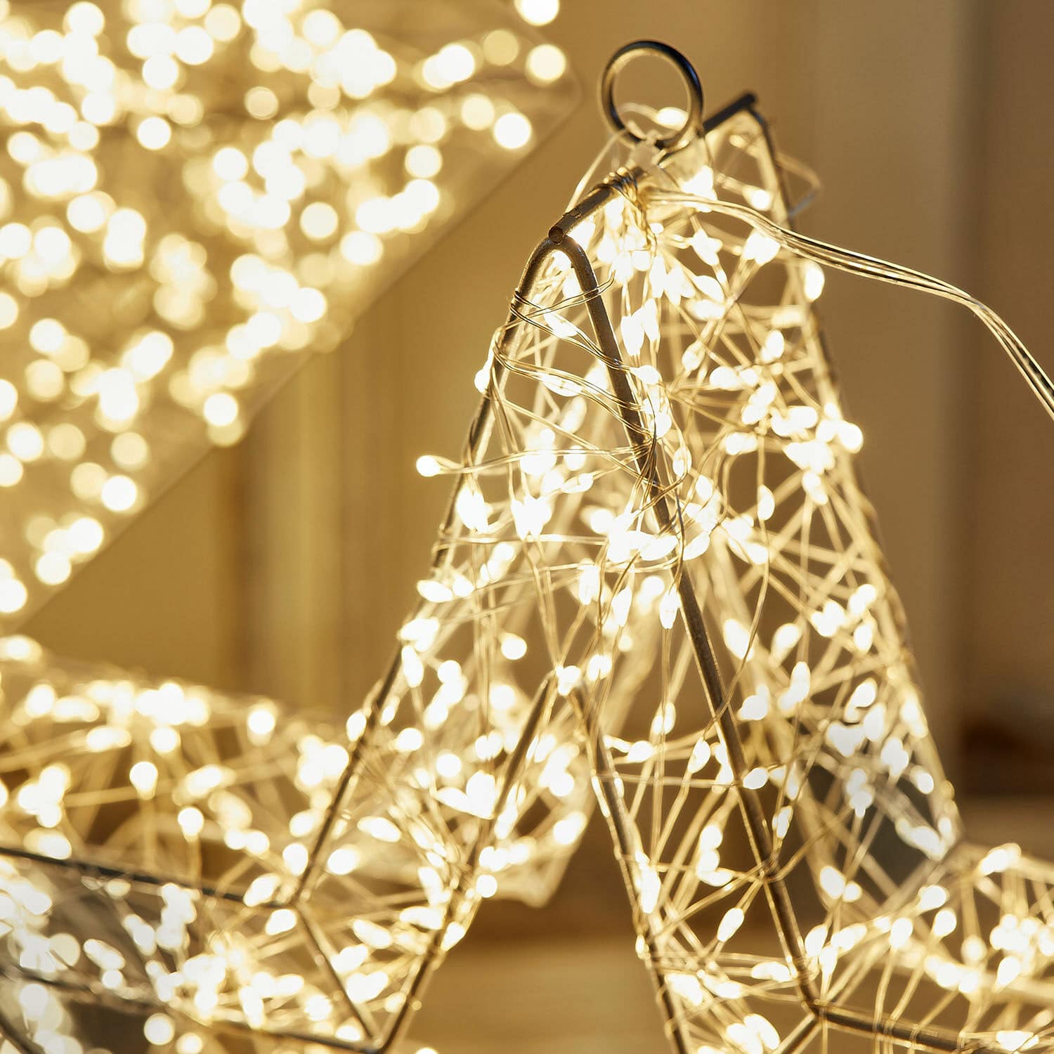 Ster met ledlampjes set van 2 Veralisse