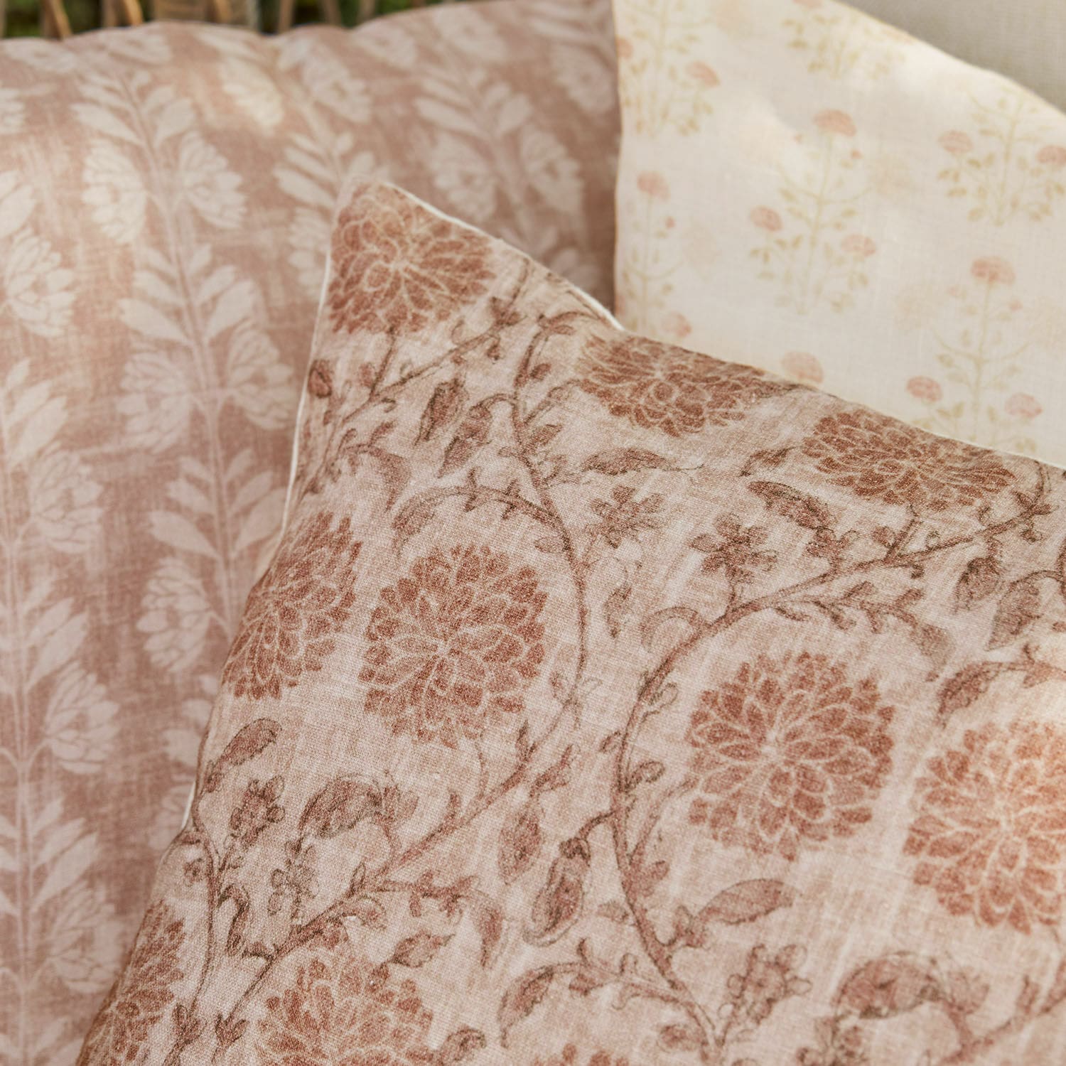 Lot de 3 housses de coussins Tarouja
