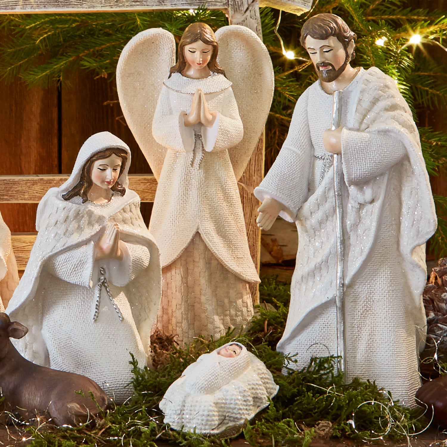 Kerststalfiguur set van 12 Santo