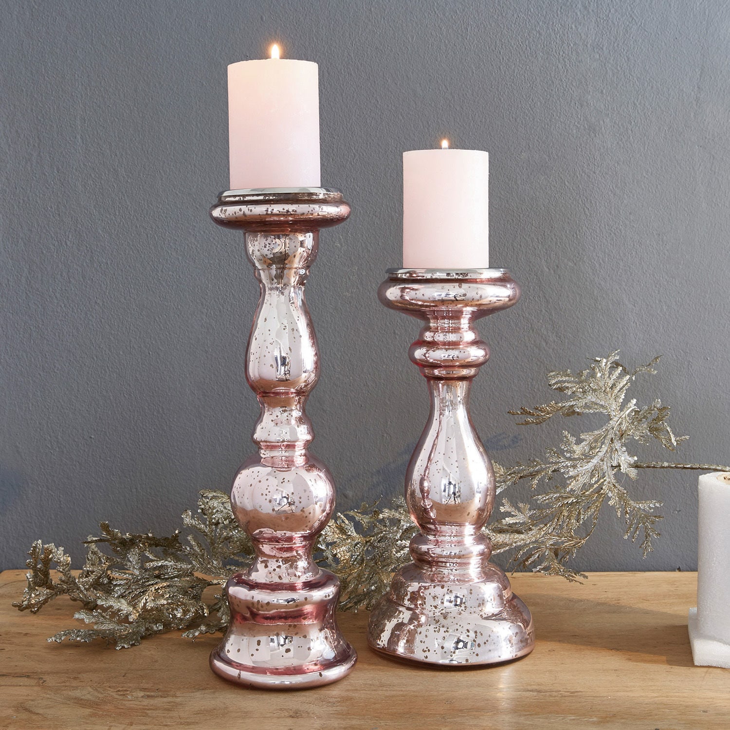 Kandelaar, set van 2 Crotone