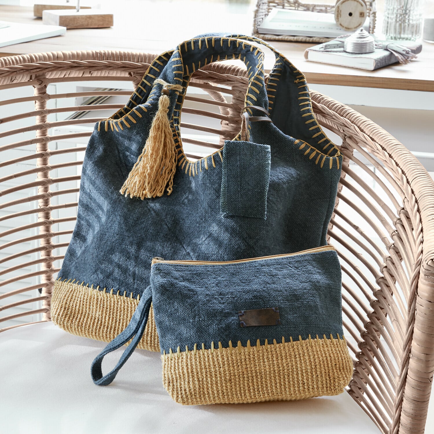 Tas set van 2 Cacula