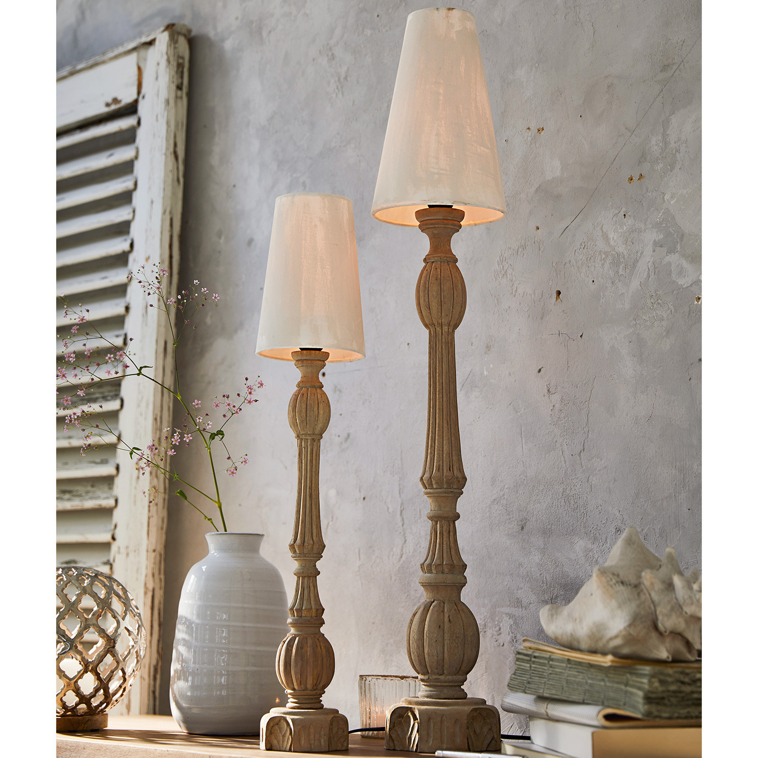 Lot de 2 lampes à poser Tori