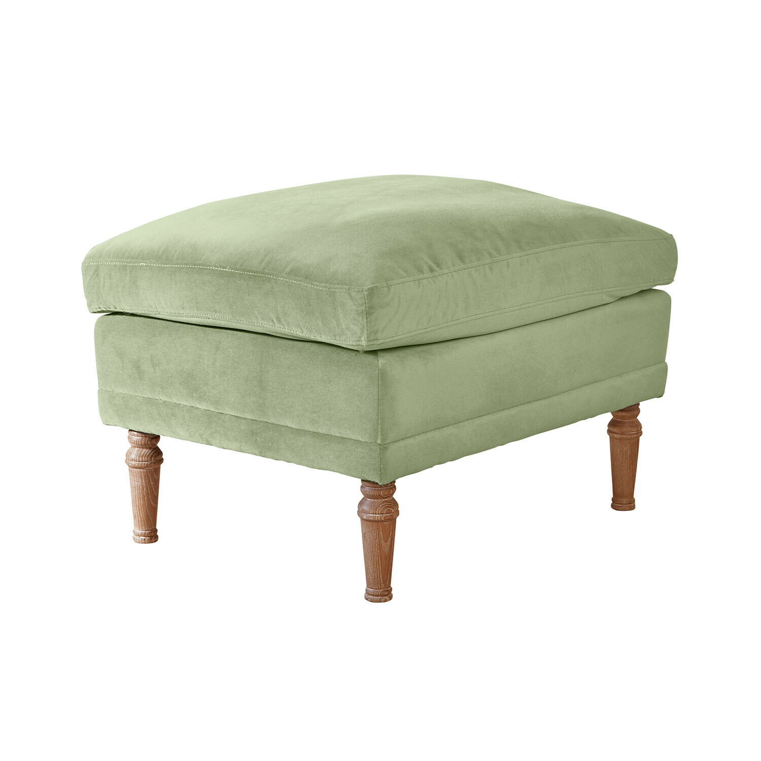 Fauteuil met hocker Éclat Émeraude