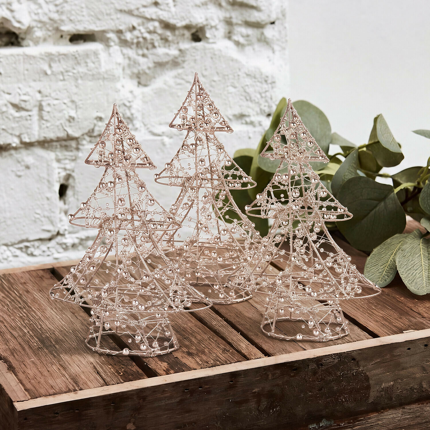 Ledkerstboompje set van 3 Célindour Ledkerstboompje set van 3 Célindour