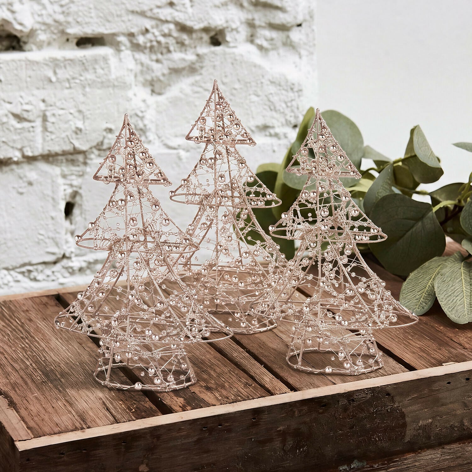 Ledkerstboompje set van 3 Célindour Ledkerstboompje set van 3 Célindour