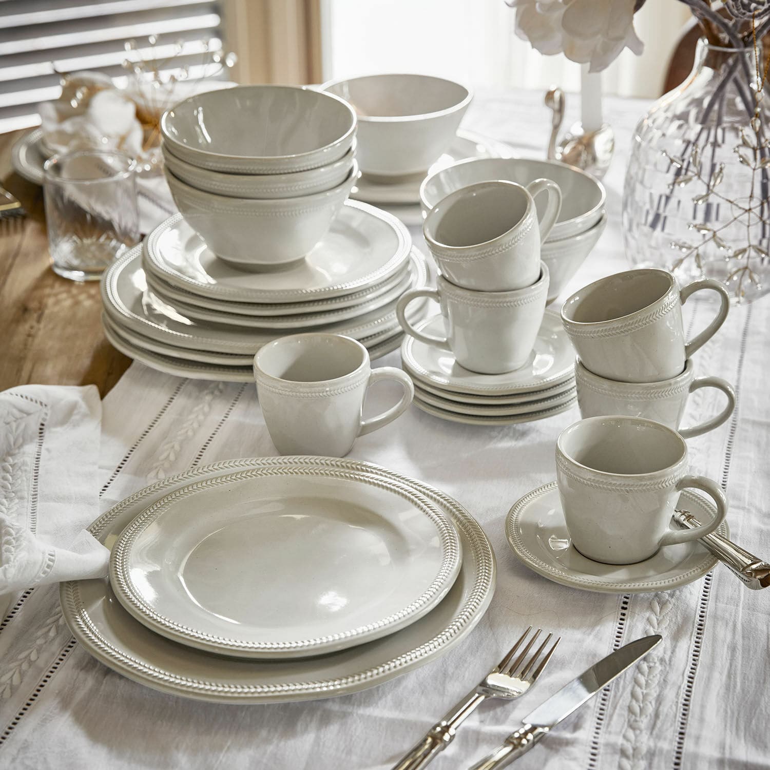 Kopje met schoteltje set van 6 Norrvik