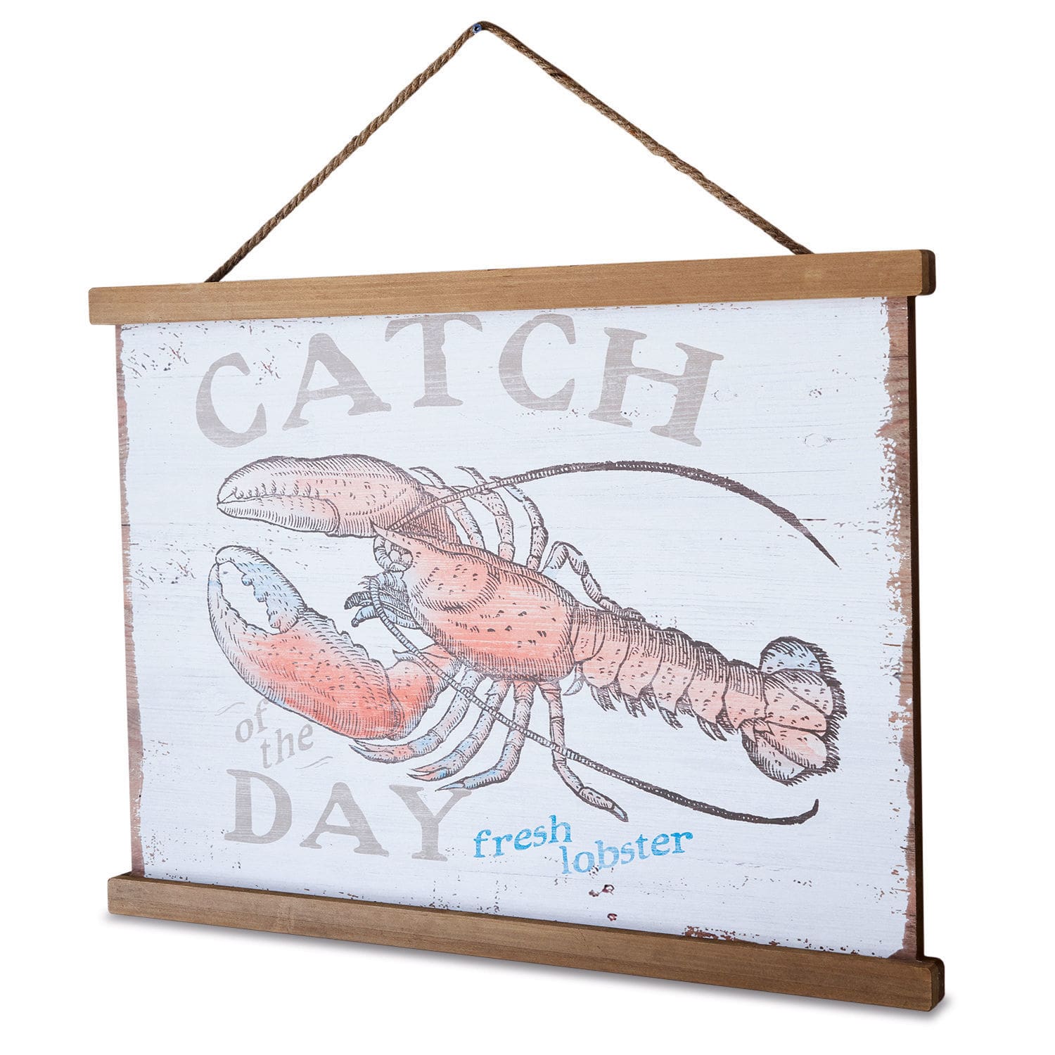 Lot de 2 panneaux décoratifs Crustacean