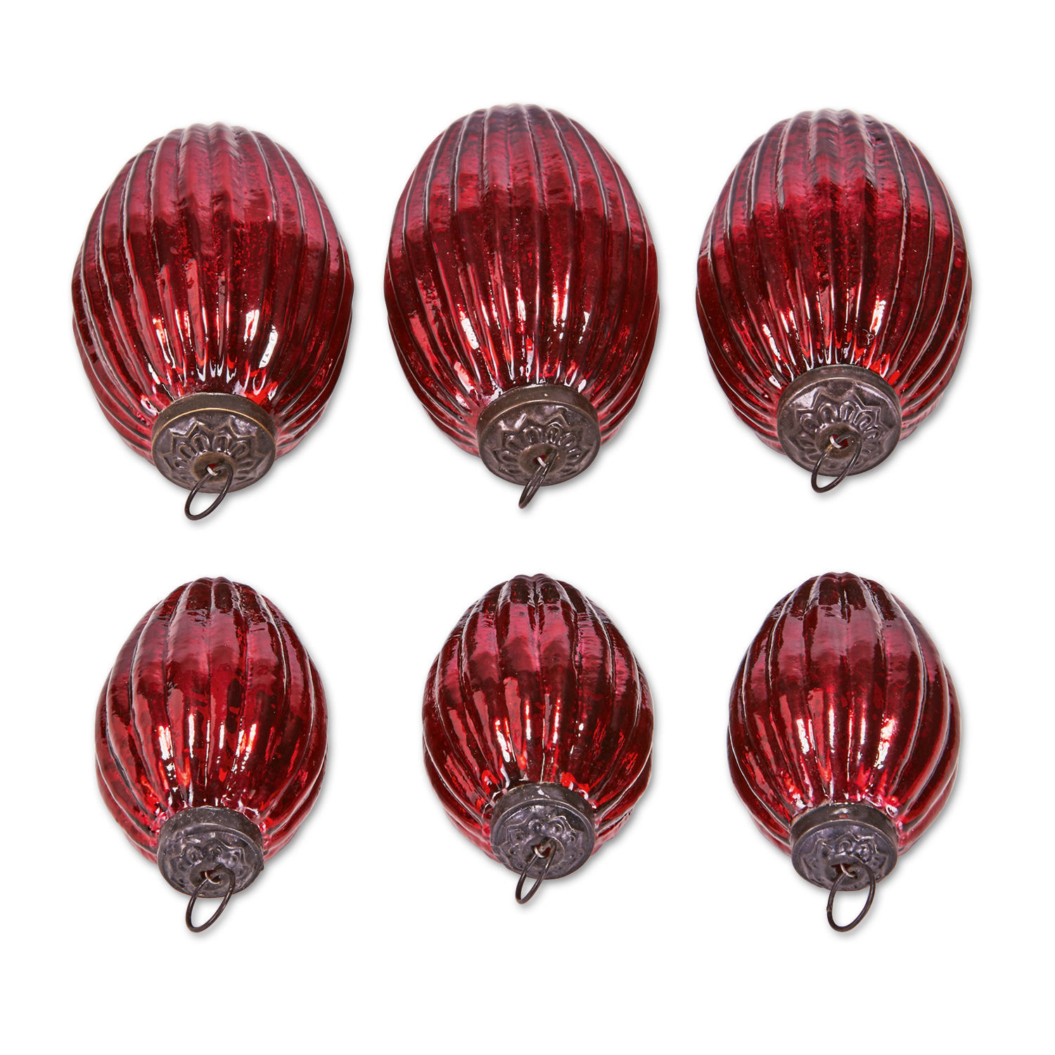 Kerstversiering, set van 6 Blavet