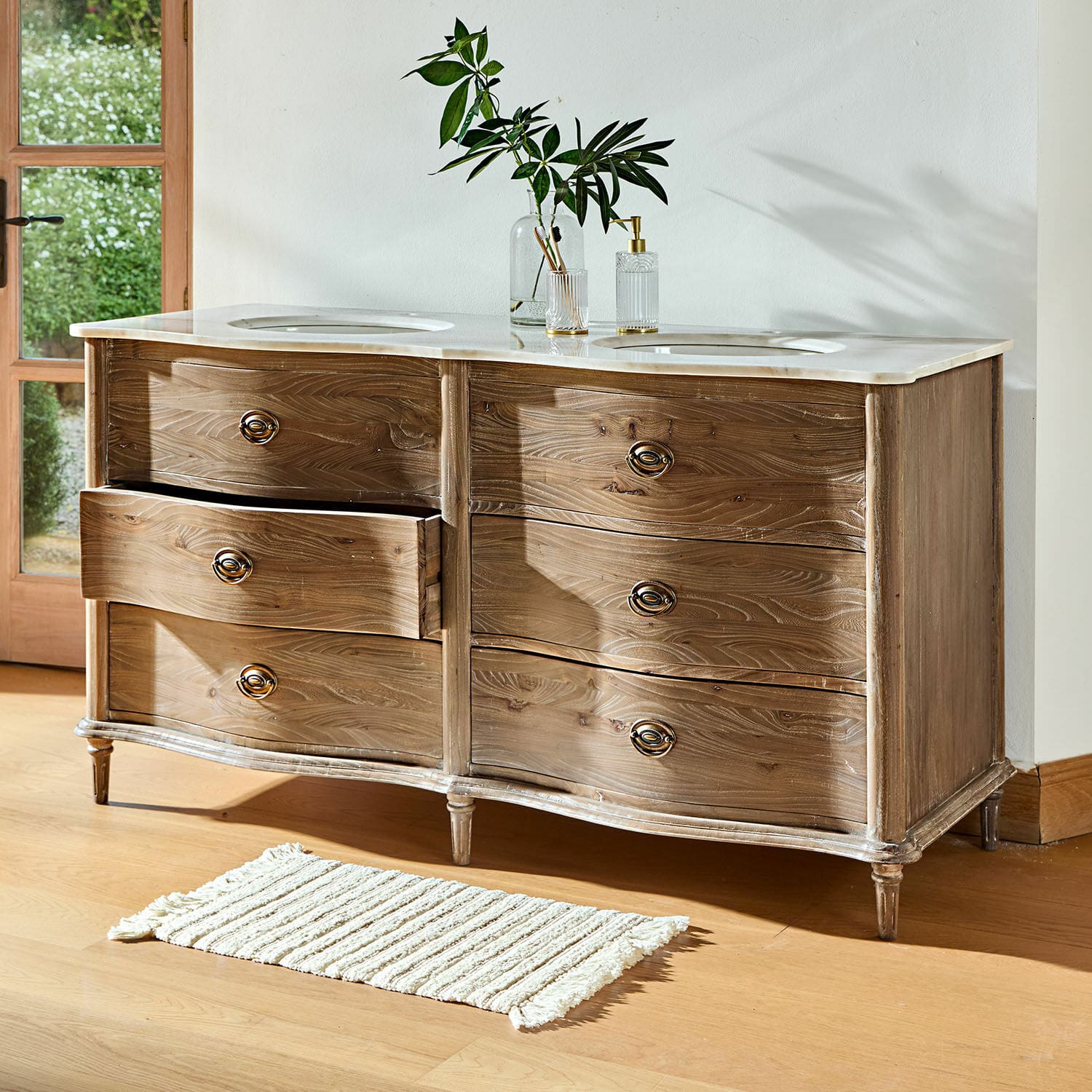 Meuble à double-vasque Joravelle