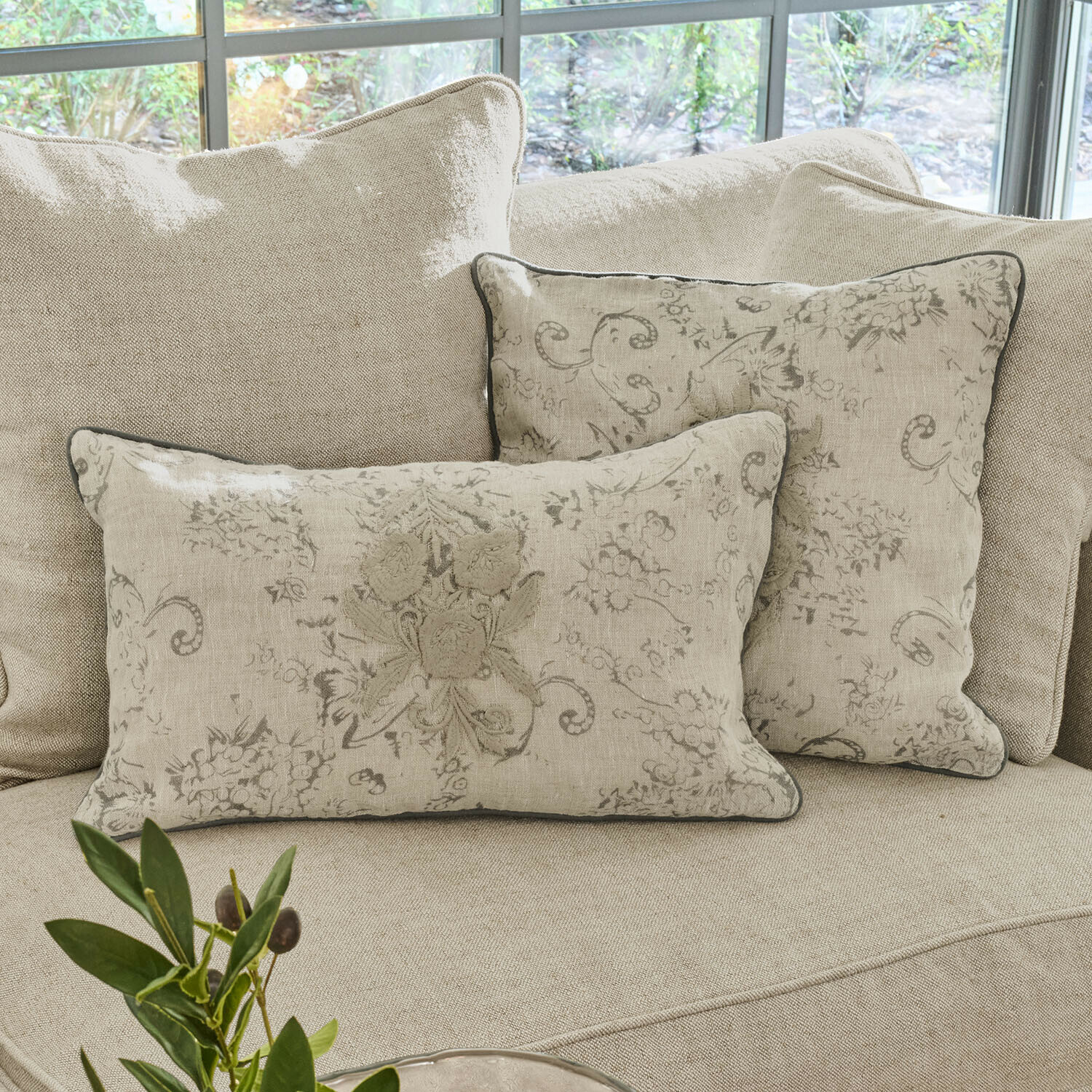 Lot de 2 housses de coussins Tenerosa