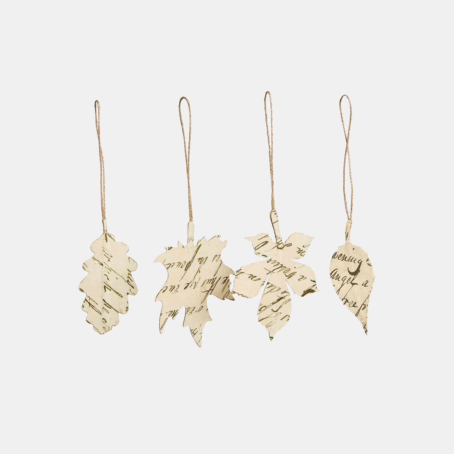 Hanger set van 4 Fleuriene