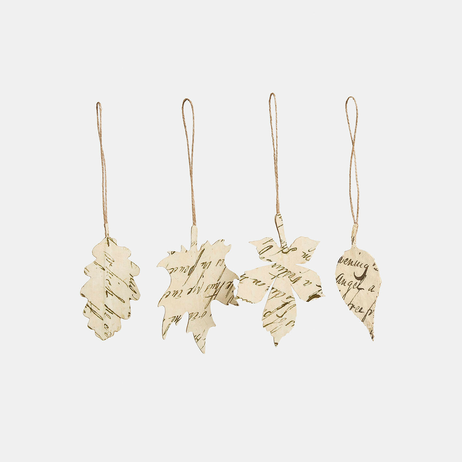 Hanger set van 4 Fleuriene