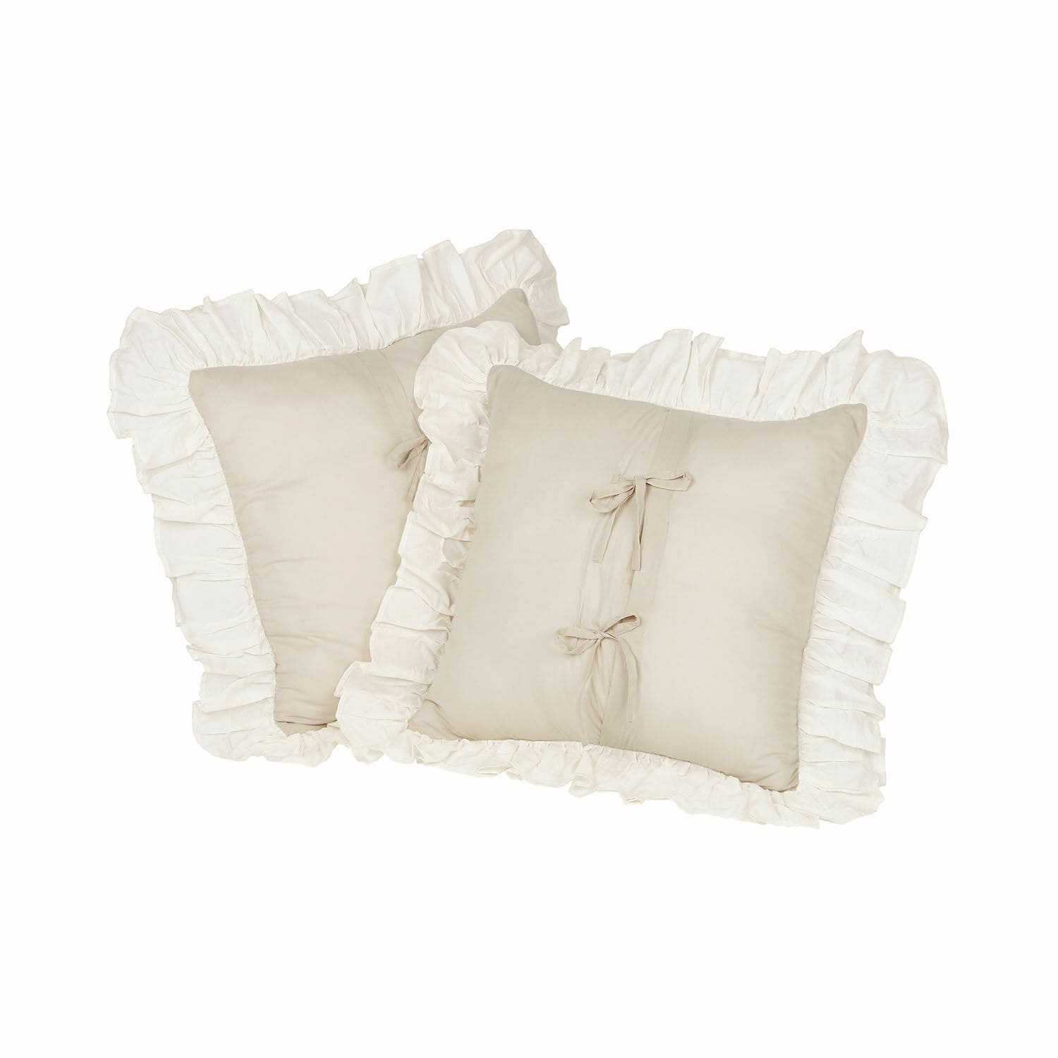 Lot de 2 housses de coussins Clarissa